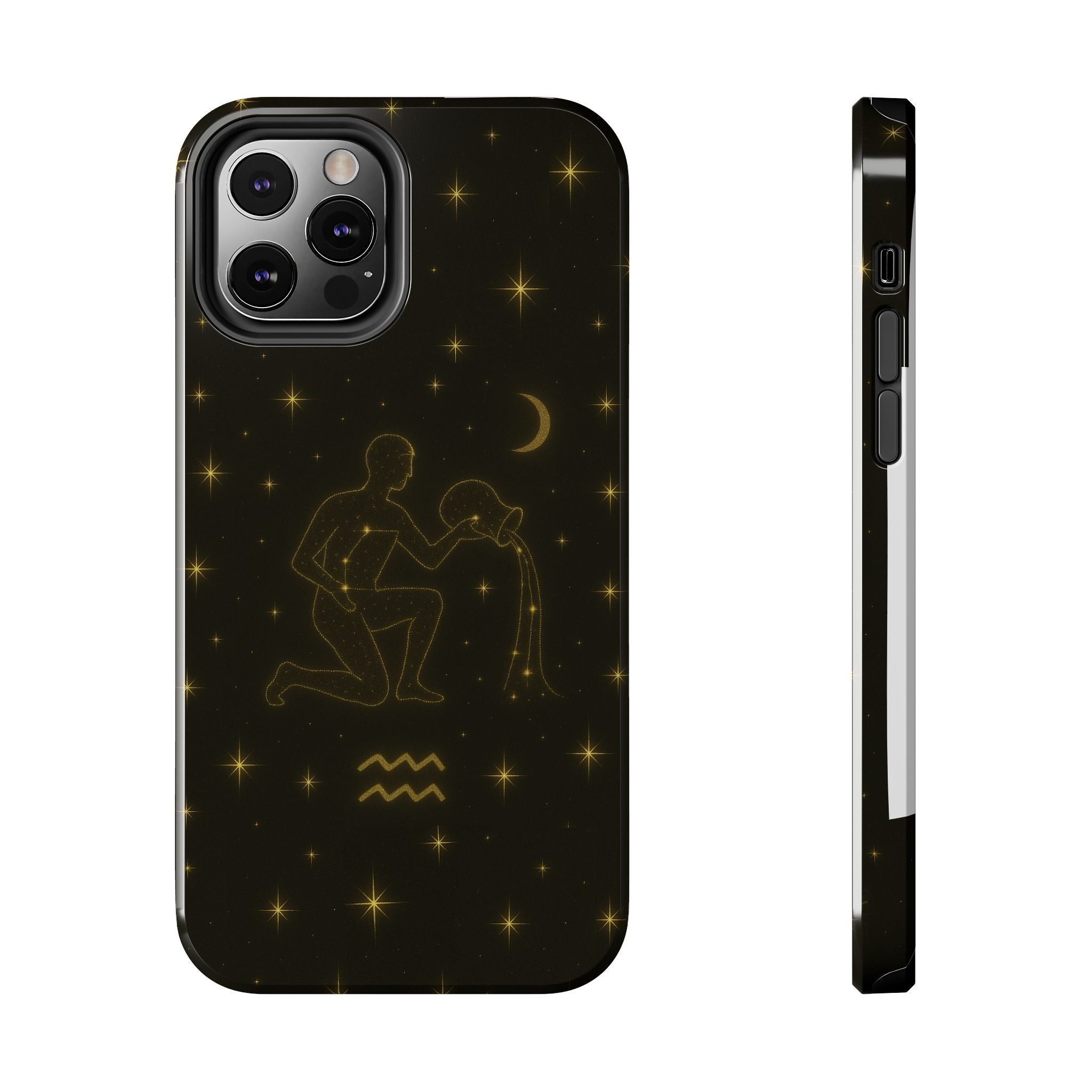 Aquarius Constellation Tough Phone Case — Zodiac Water-Bearer Astrology Design