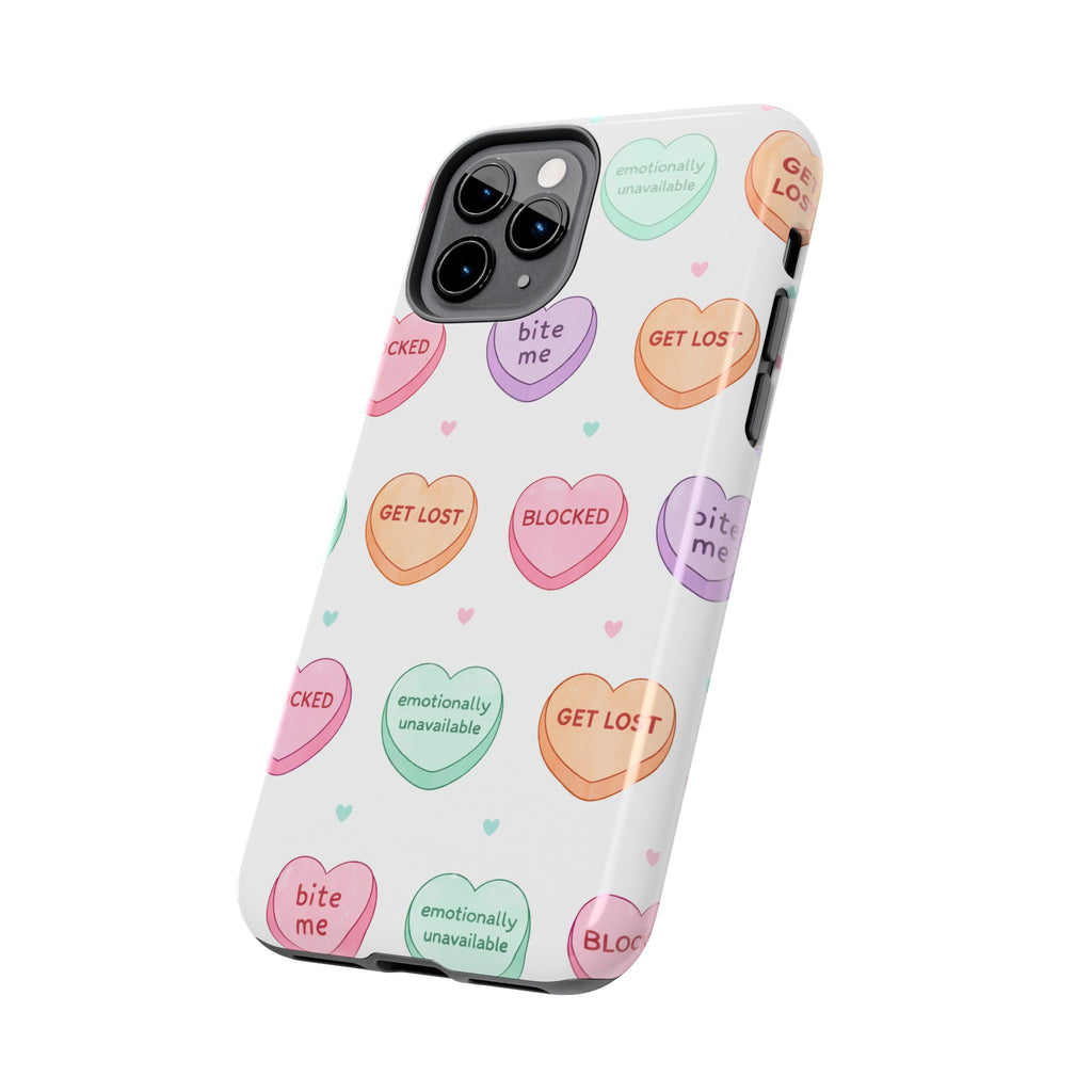 Candy Hearts Phone Case