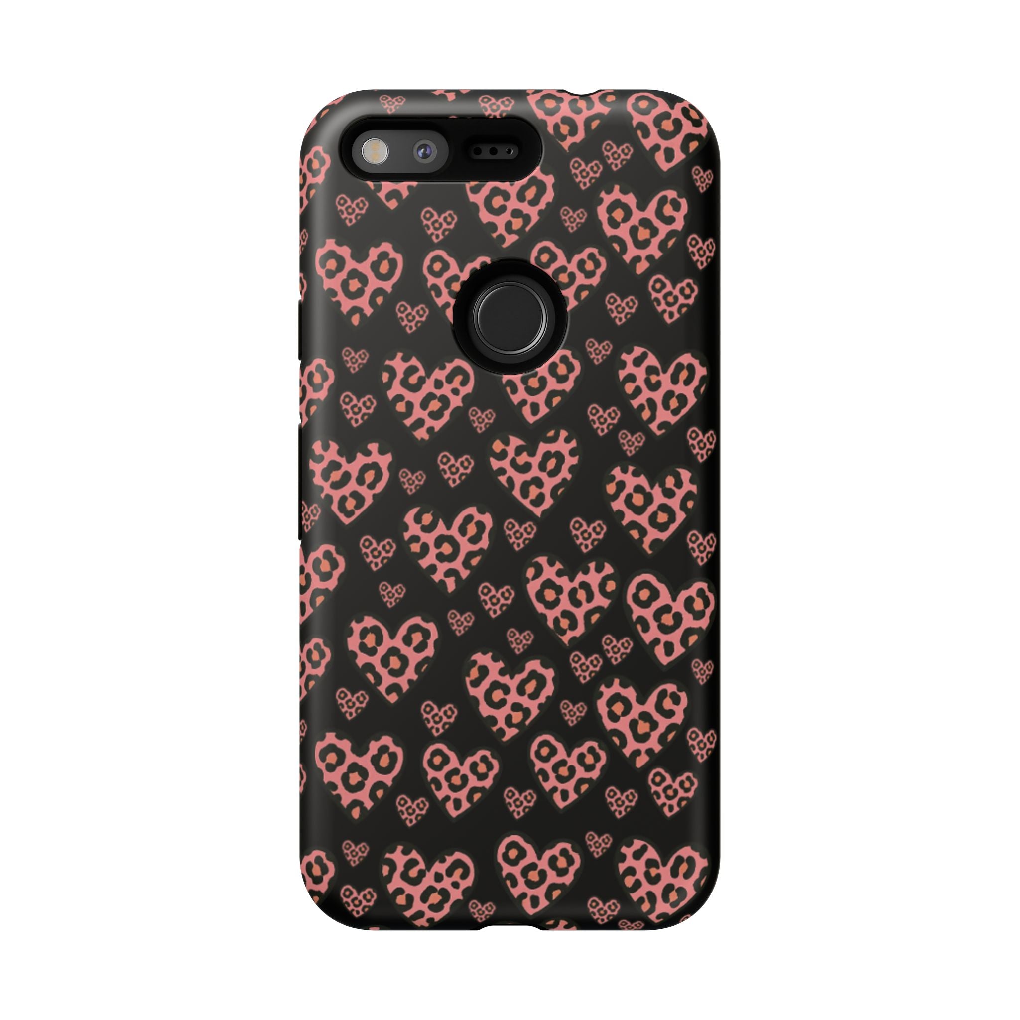 Leopard Heart Phone Case