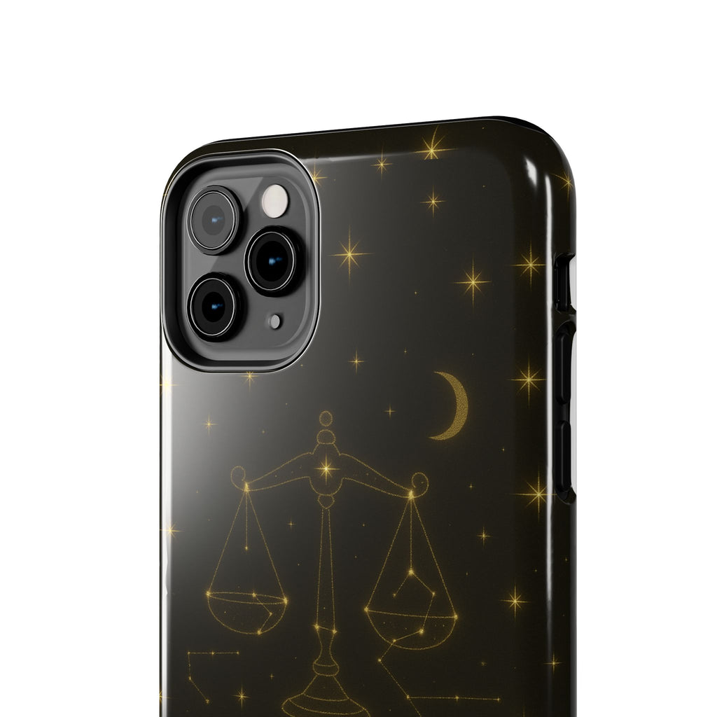 Libra Zodiac Tough Phone Case — Golden Scales