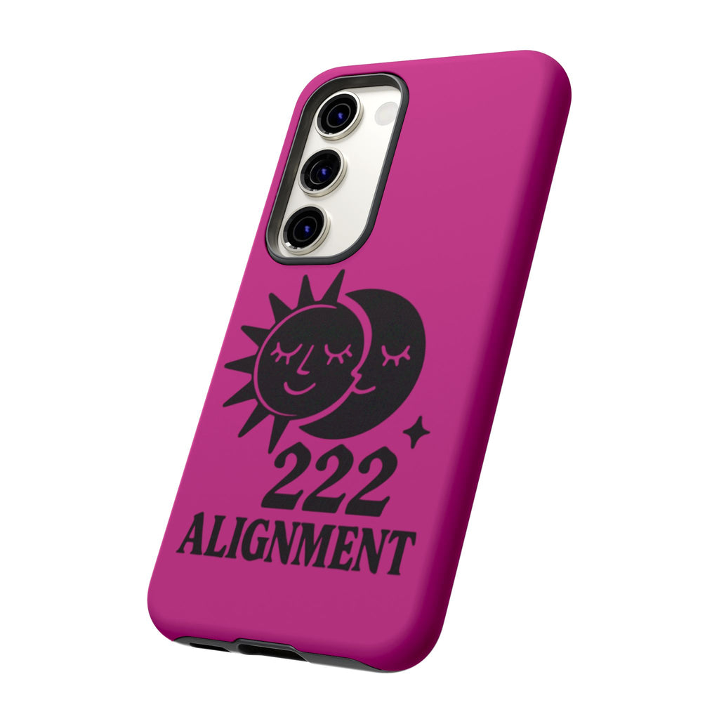 Black & Pink 222 Alignment Phone Case