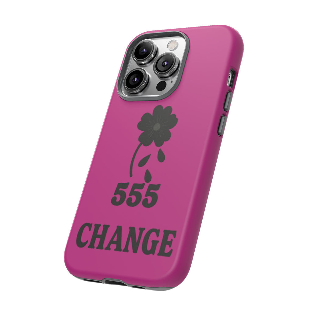 Black & Pink 555 Change Phone Case