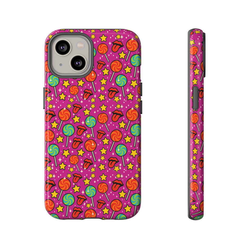 Lollipops & Lips Retro Phone Cases