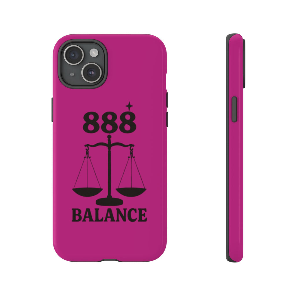 Black & Pink 888 Balance Phone Case