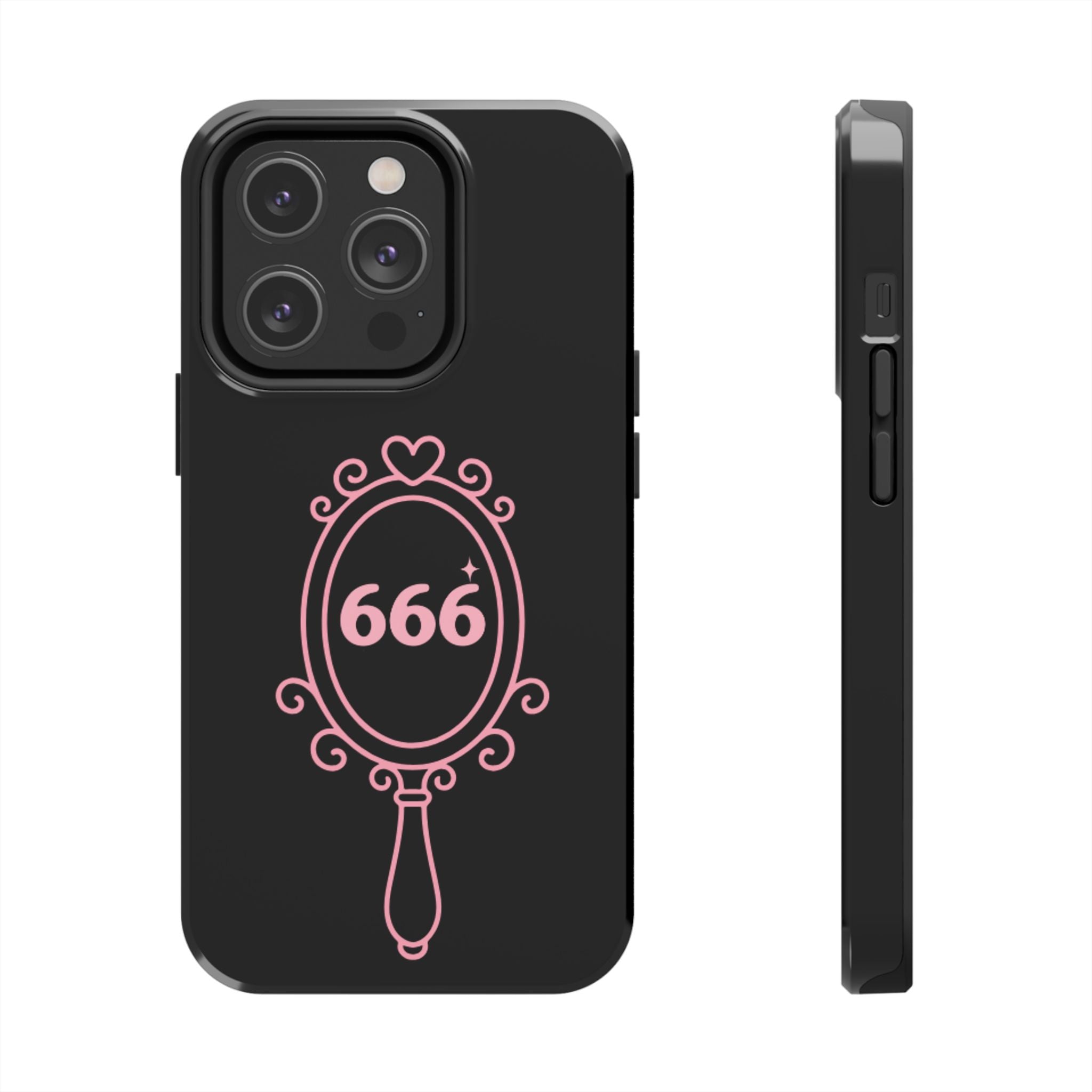 Black & Pink 666 Phone Case