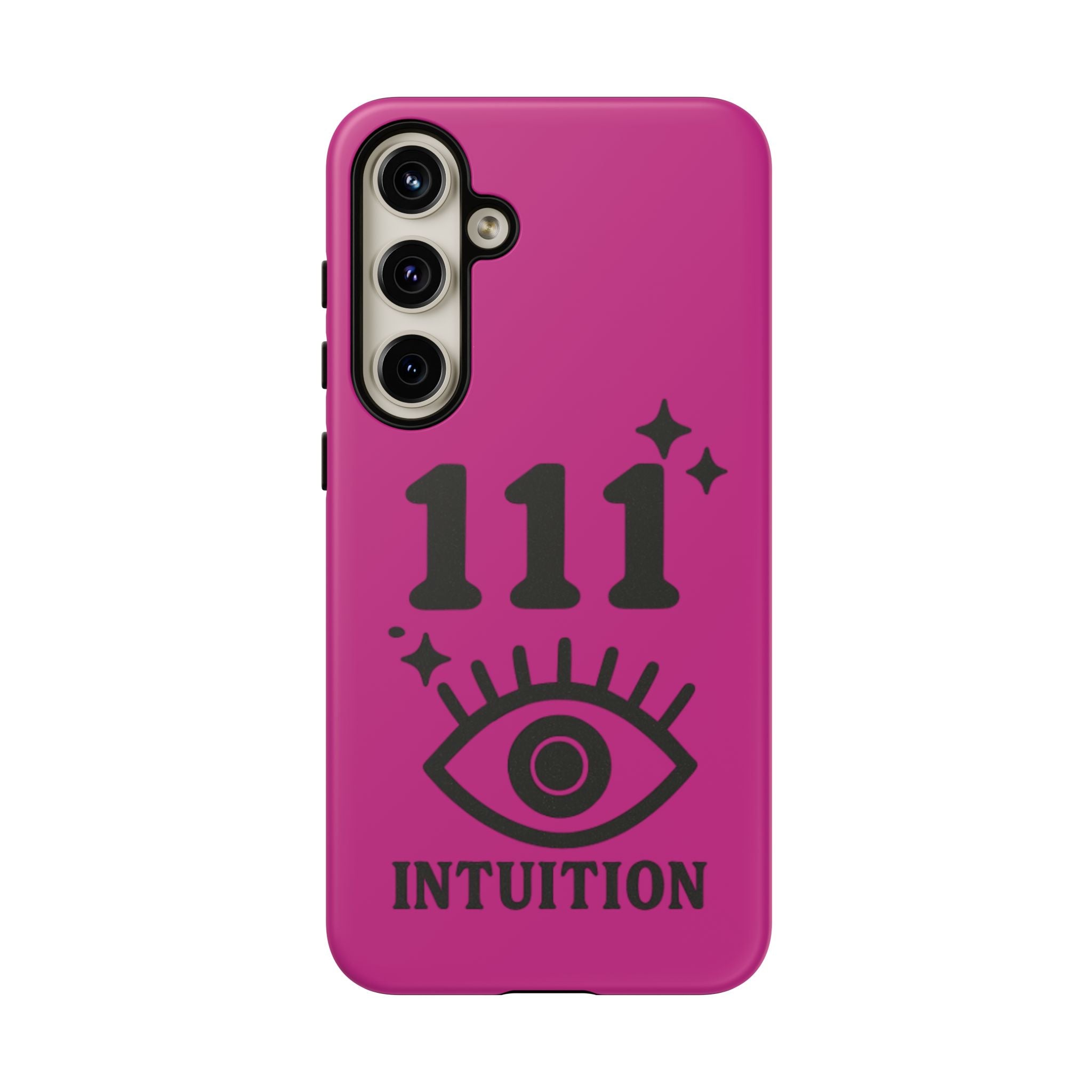 Black & Pink 111 Intuition Phone Case