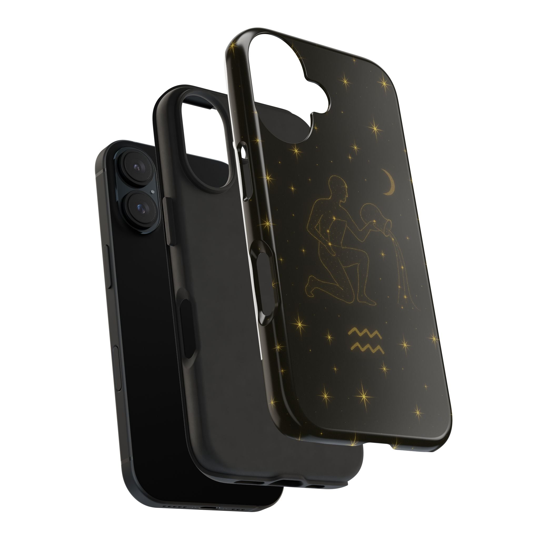 Aquarius Constellation Tough Phone Case — Zodiac Water-Bearer Astrology Design