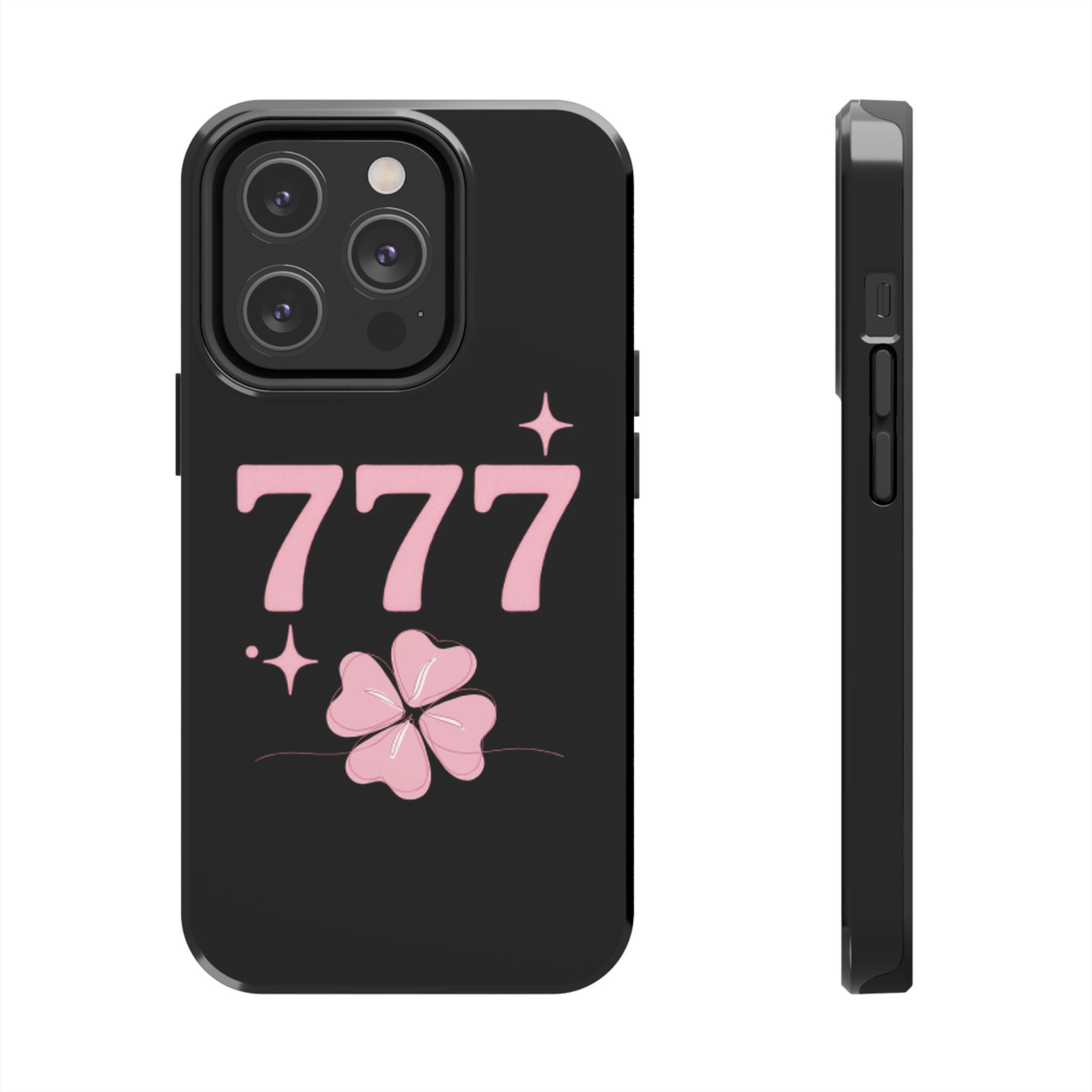 Black & Pink 777 Phone Case