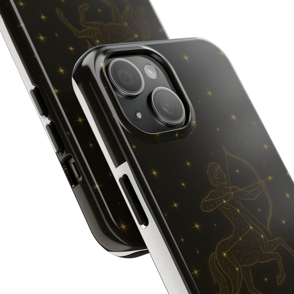 Sagittarius Constellation Tough Phone Case — Zodiac Archer Protective Cover
