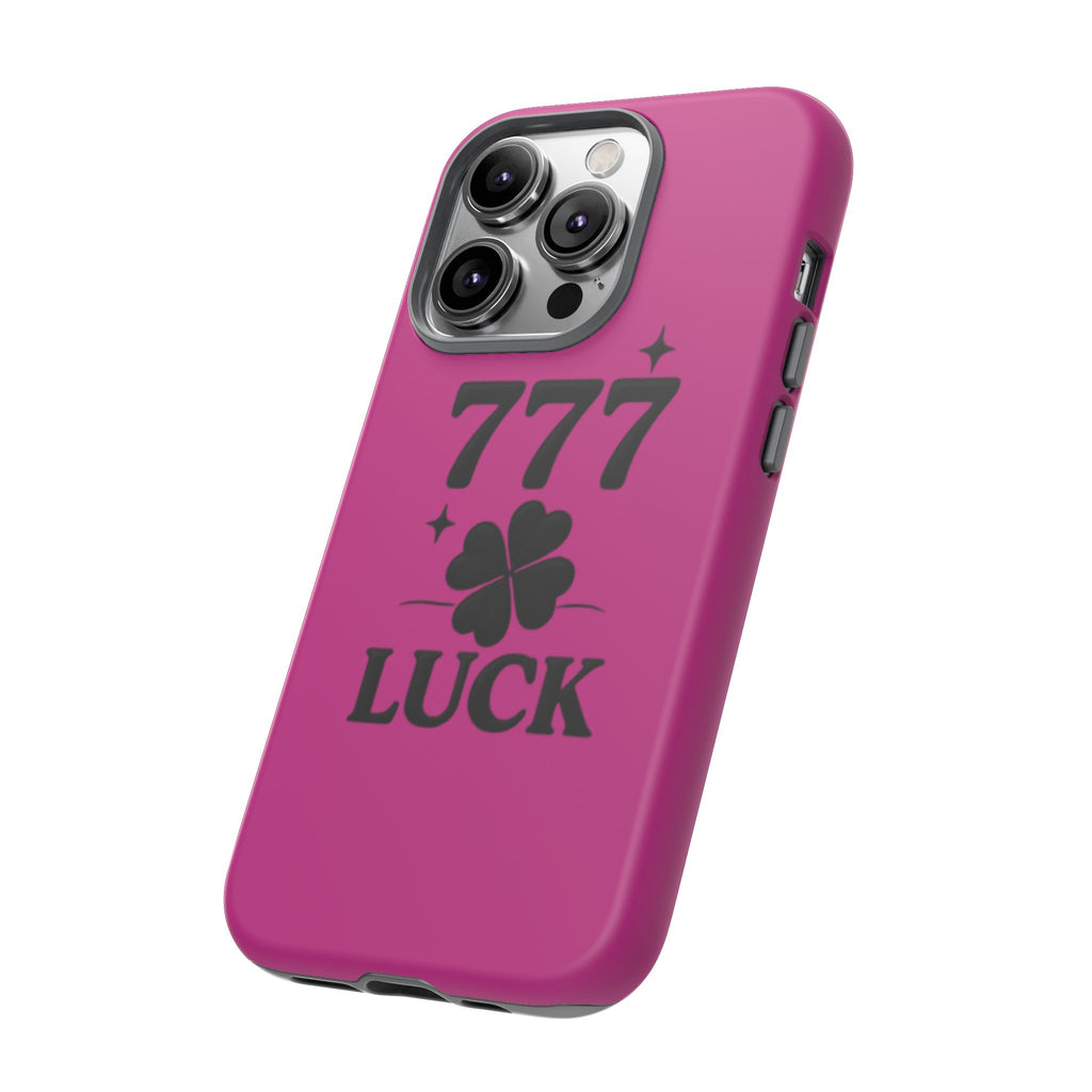Black & Pink 777 Luck Phone Case