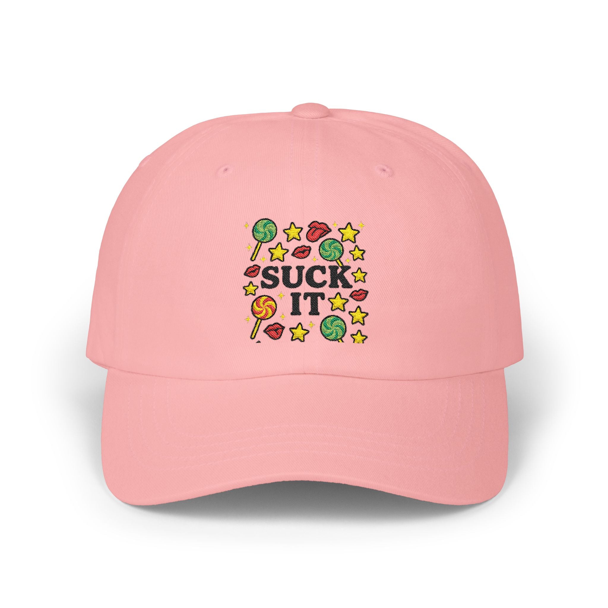 ‘Suck It’ Candy Graphic Dad Cap