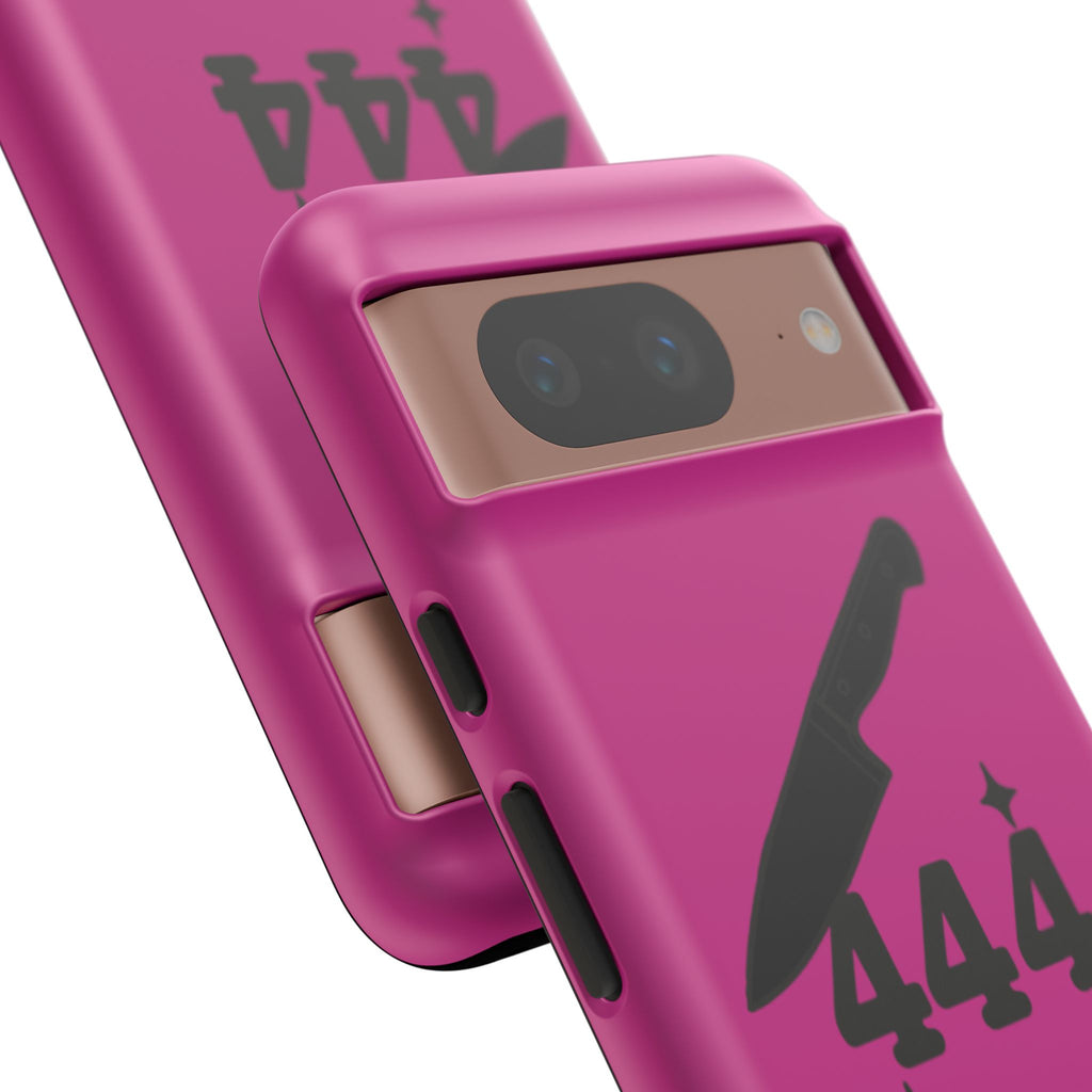 Black & Pink 444 Protection Phone Case