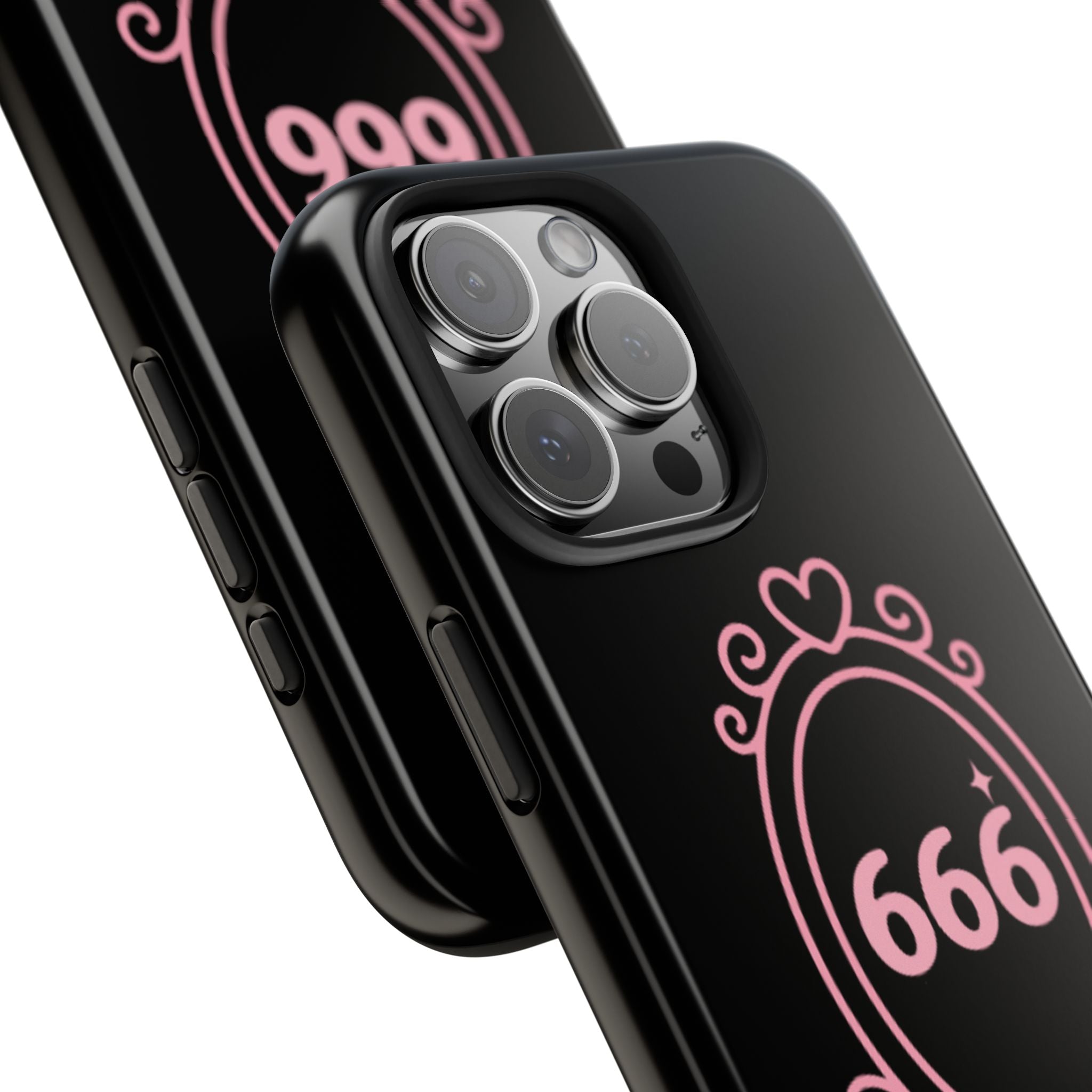 Black & Pink 666 Phone Case