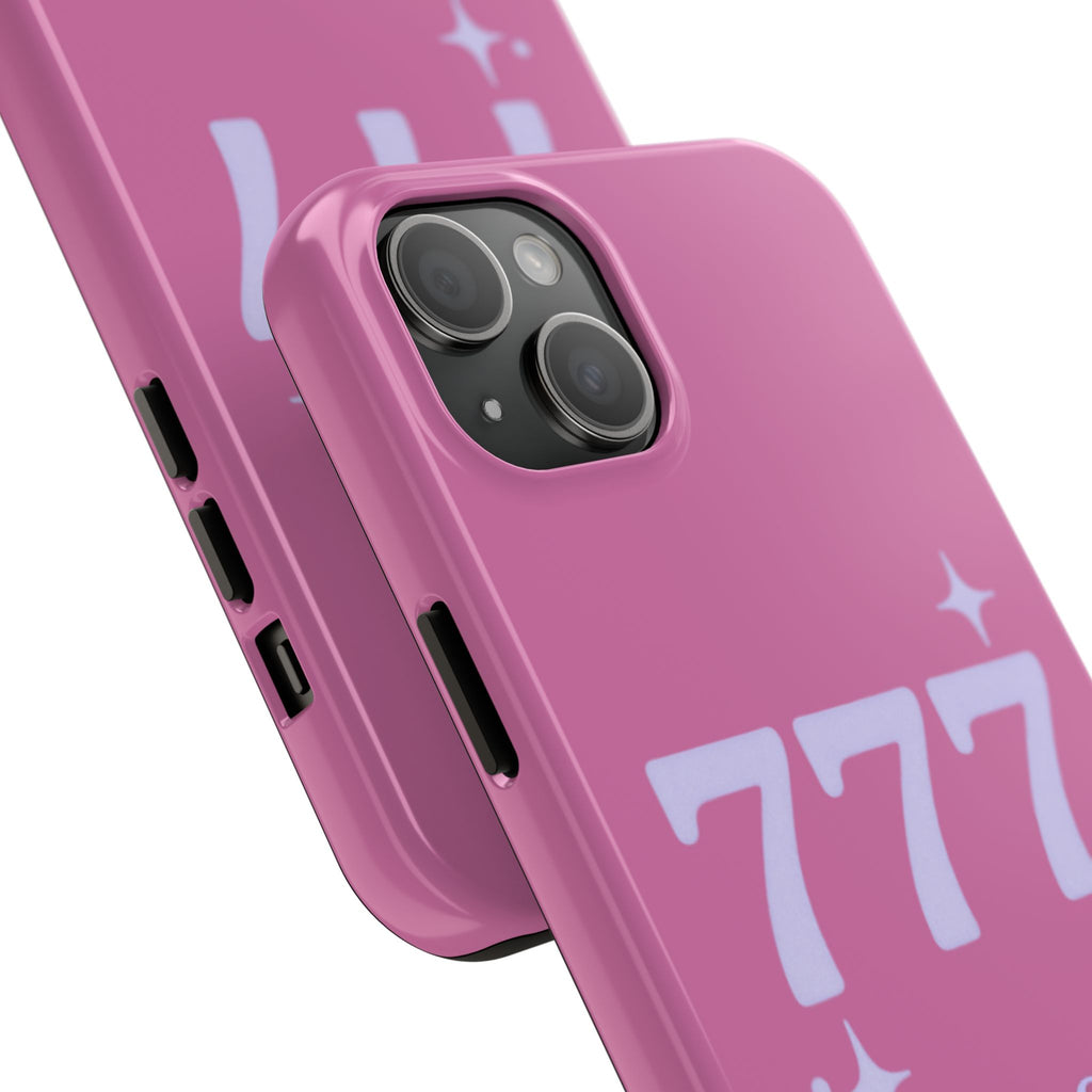 Pink & Purple 777 Luck Phone Case
