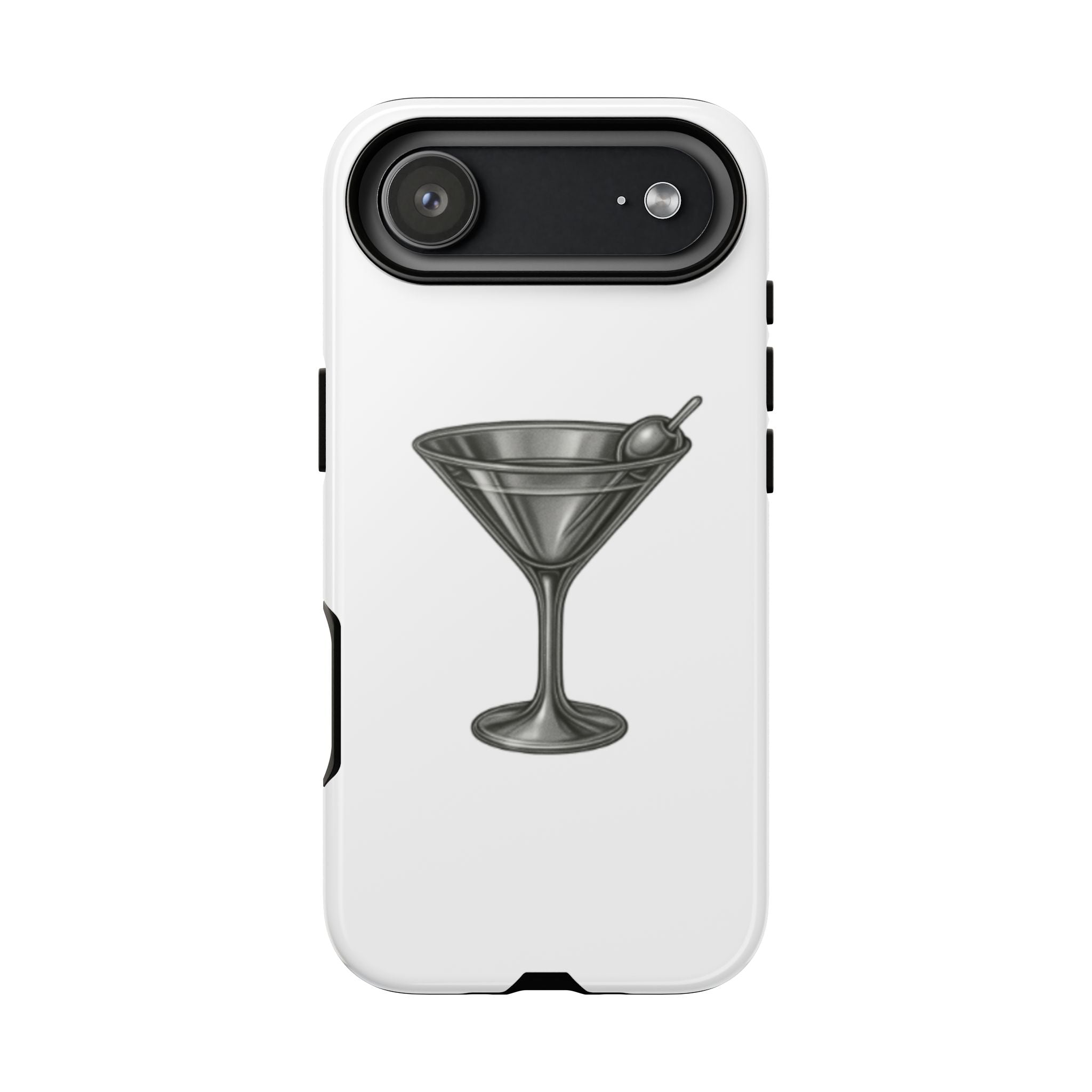 Silver Martini Tough Case