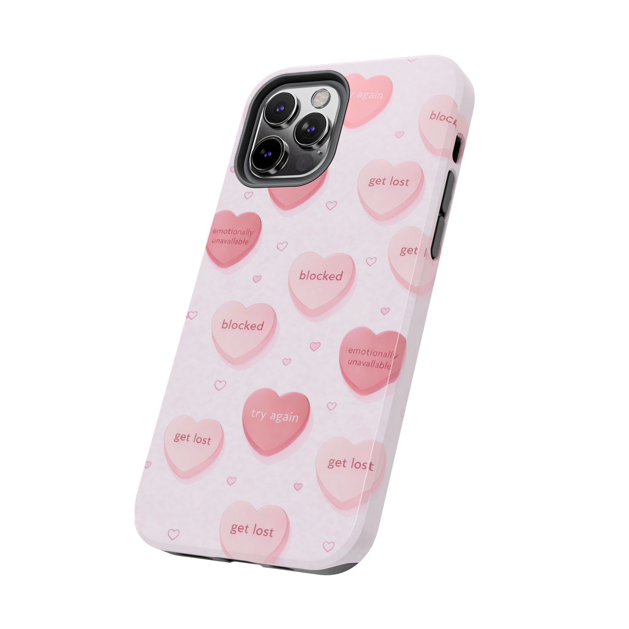 Non-Conversation Hearts Phone Case