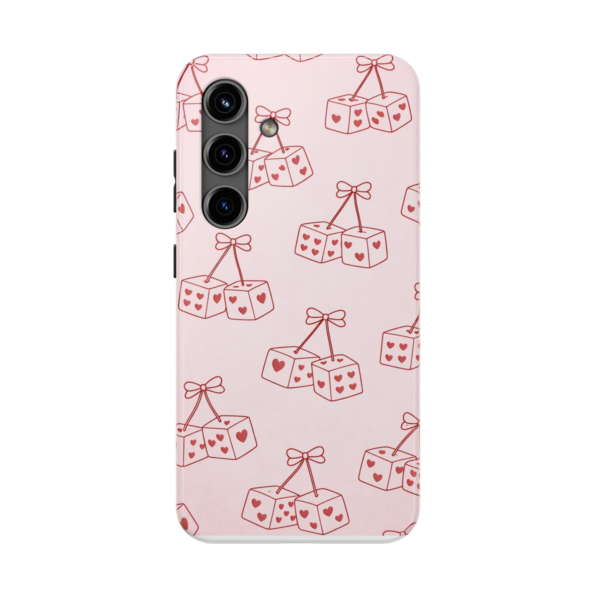 Red & Pink Heart Di Phone Case