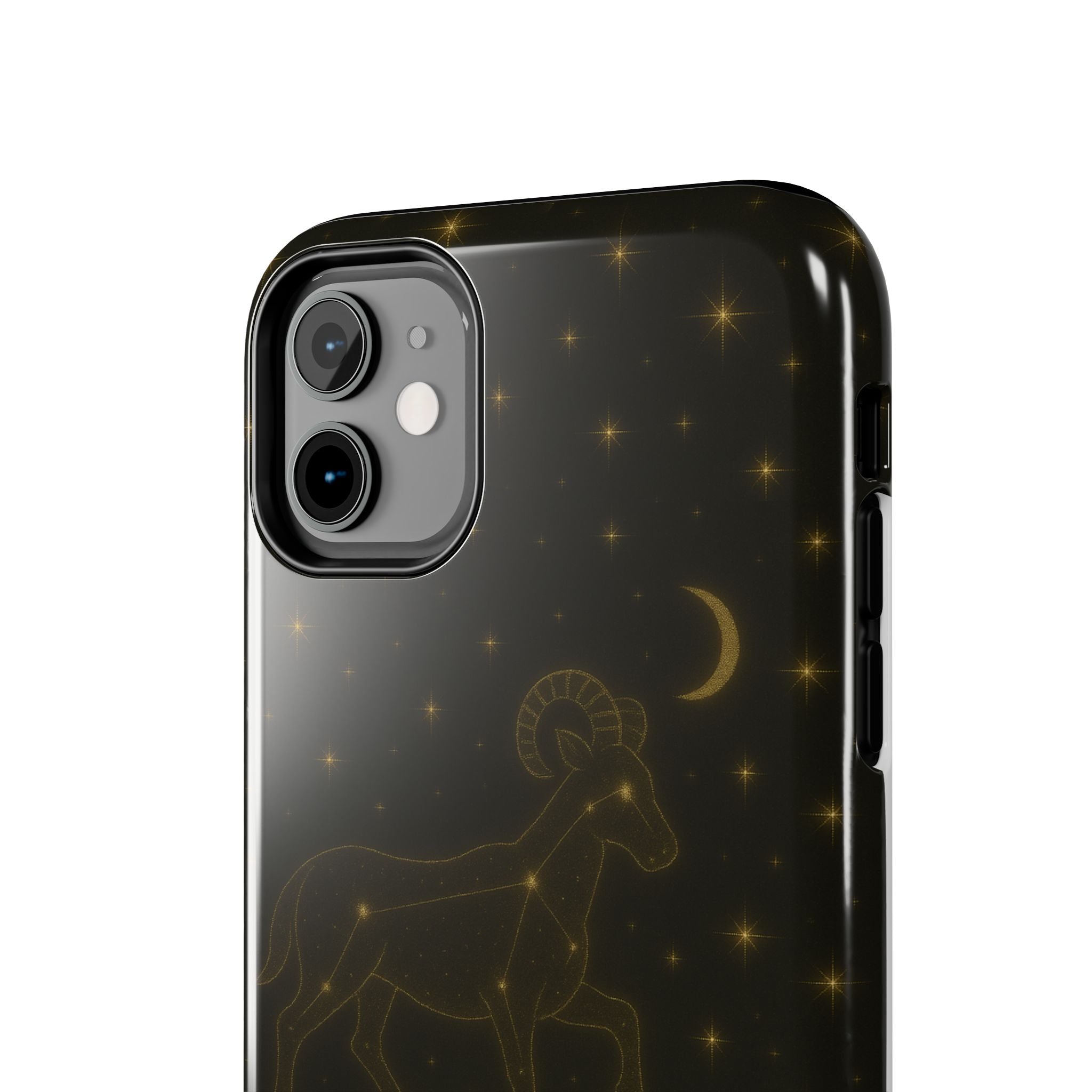 Aries Constellation Tough Phone Case — Zodiac Ram Star Map Design