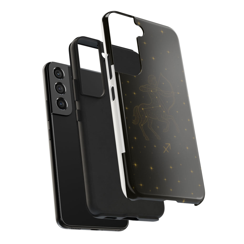 Sagittarius Constellation Tough Phone Case — Zodiac Archer Protective Cover
