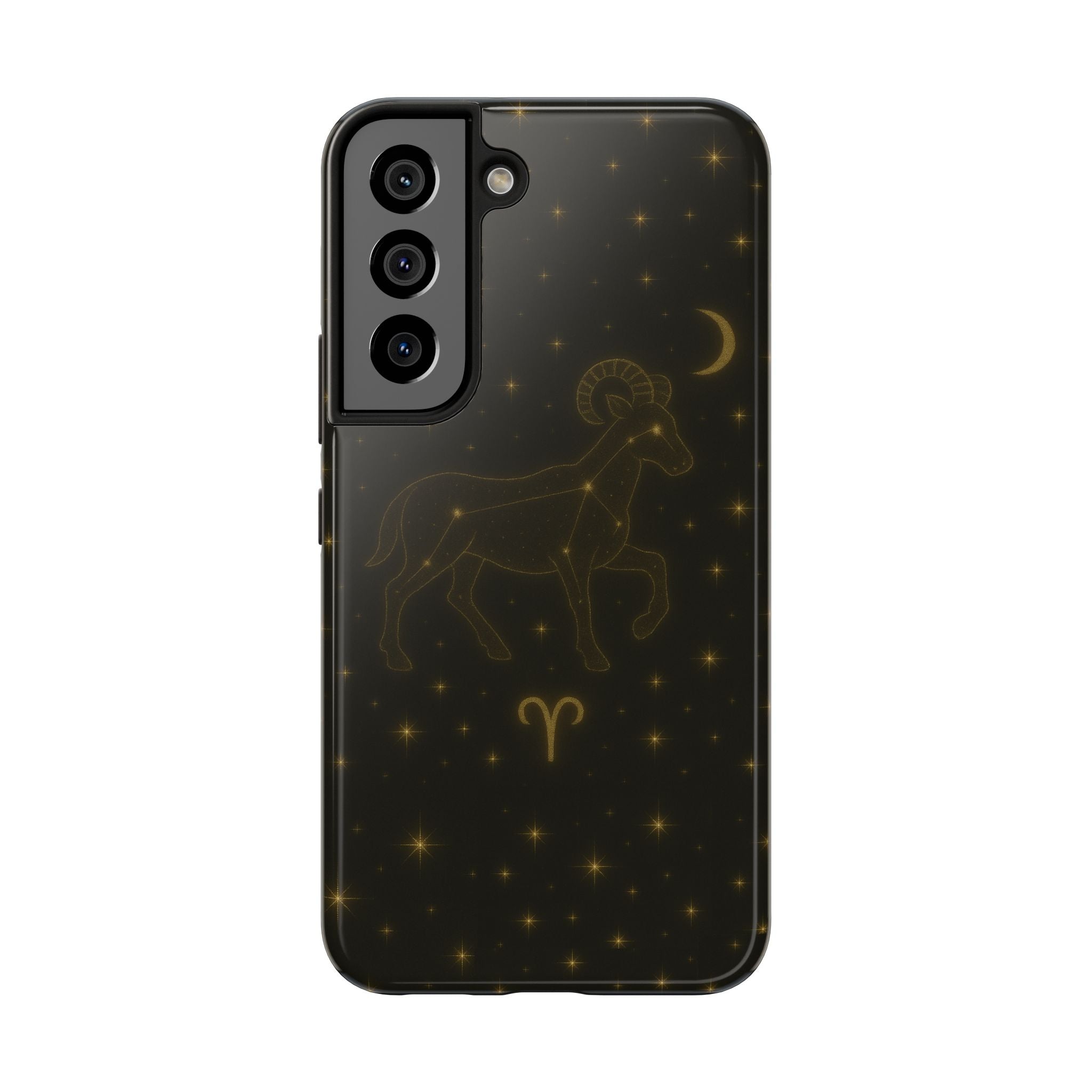 Aries Constellation Tough Phone Case — Zodiac Ram Star Map Design