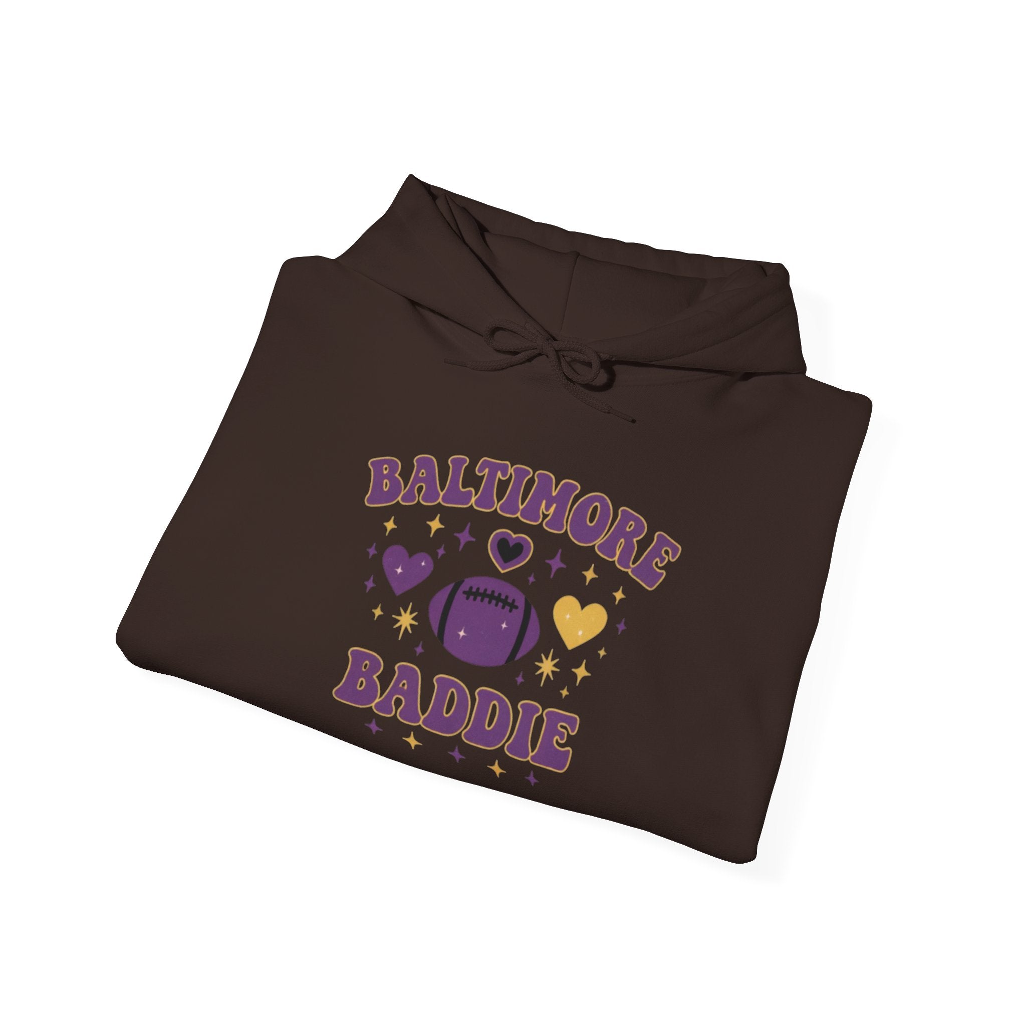 Baltimore Baddie Hoodie — Cute Charm City Graphic Pullover