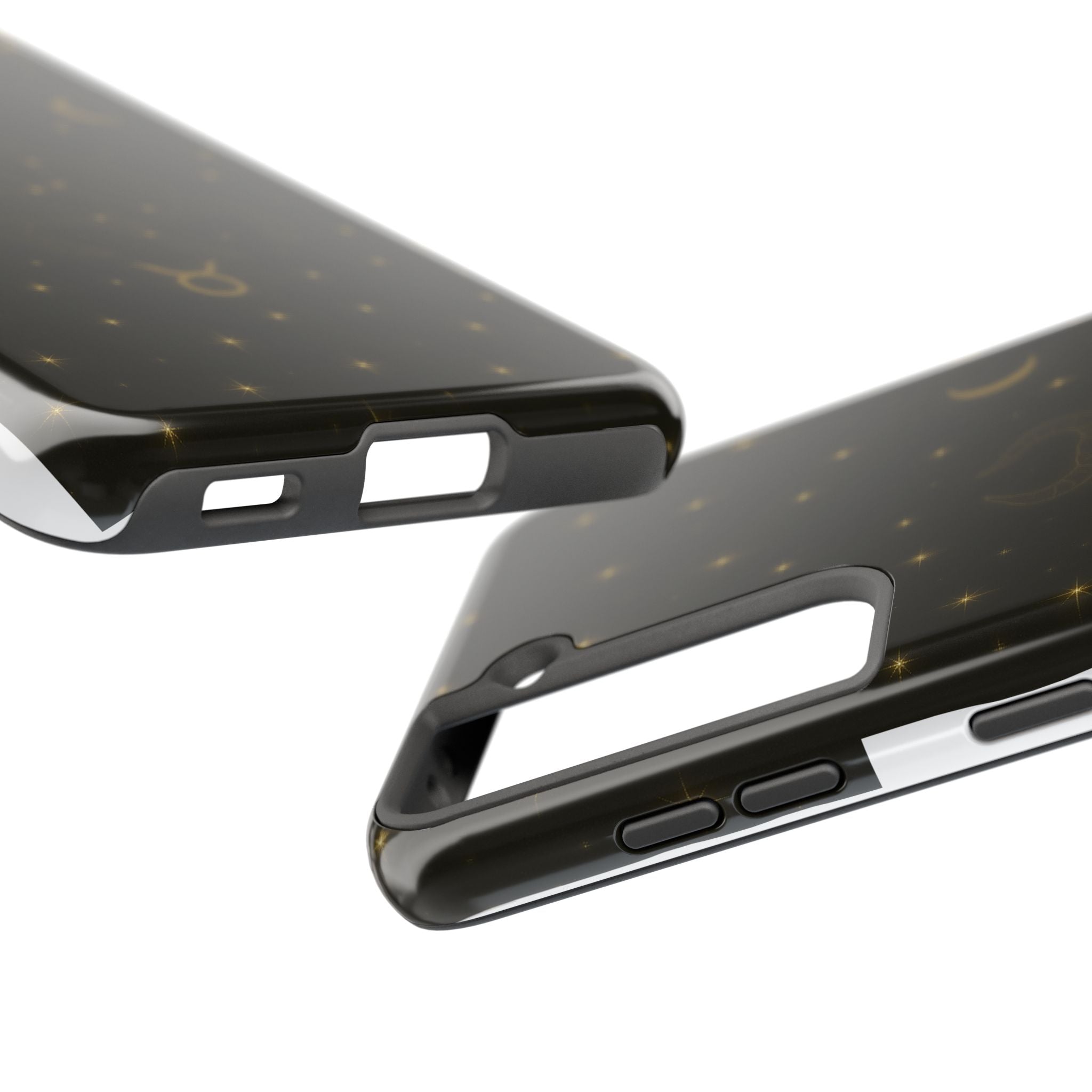 Taurus Constellation Tough Phone Case — Gold Zodiac Bull Phone Case