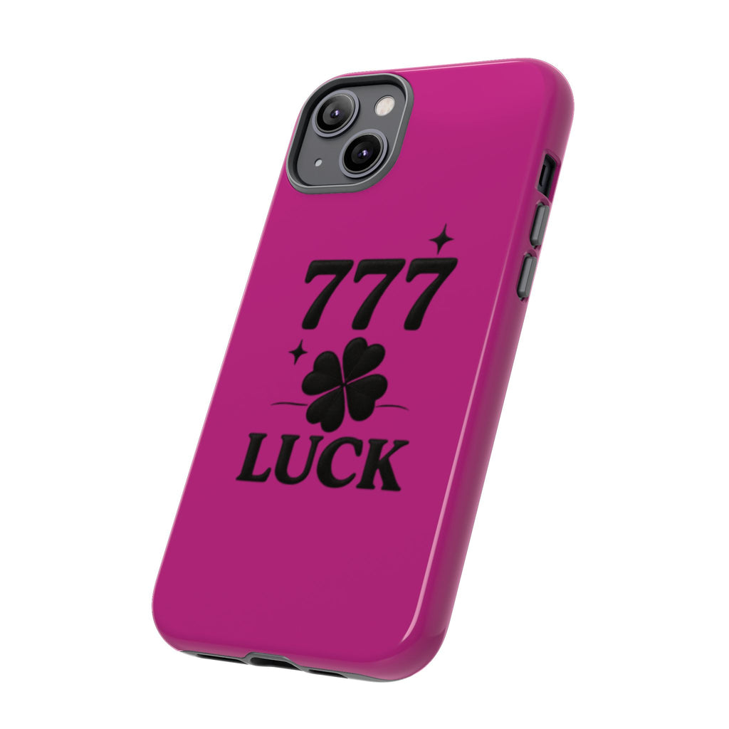 Black & Pink 777 Luck Phone Case