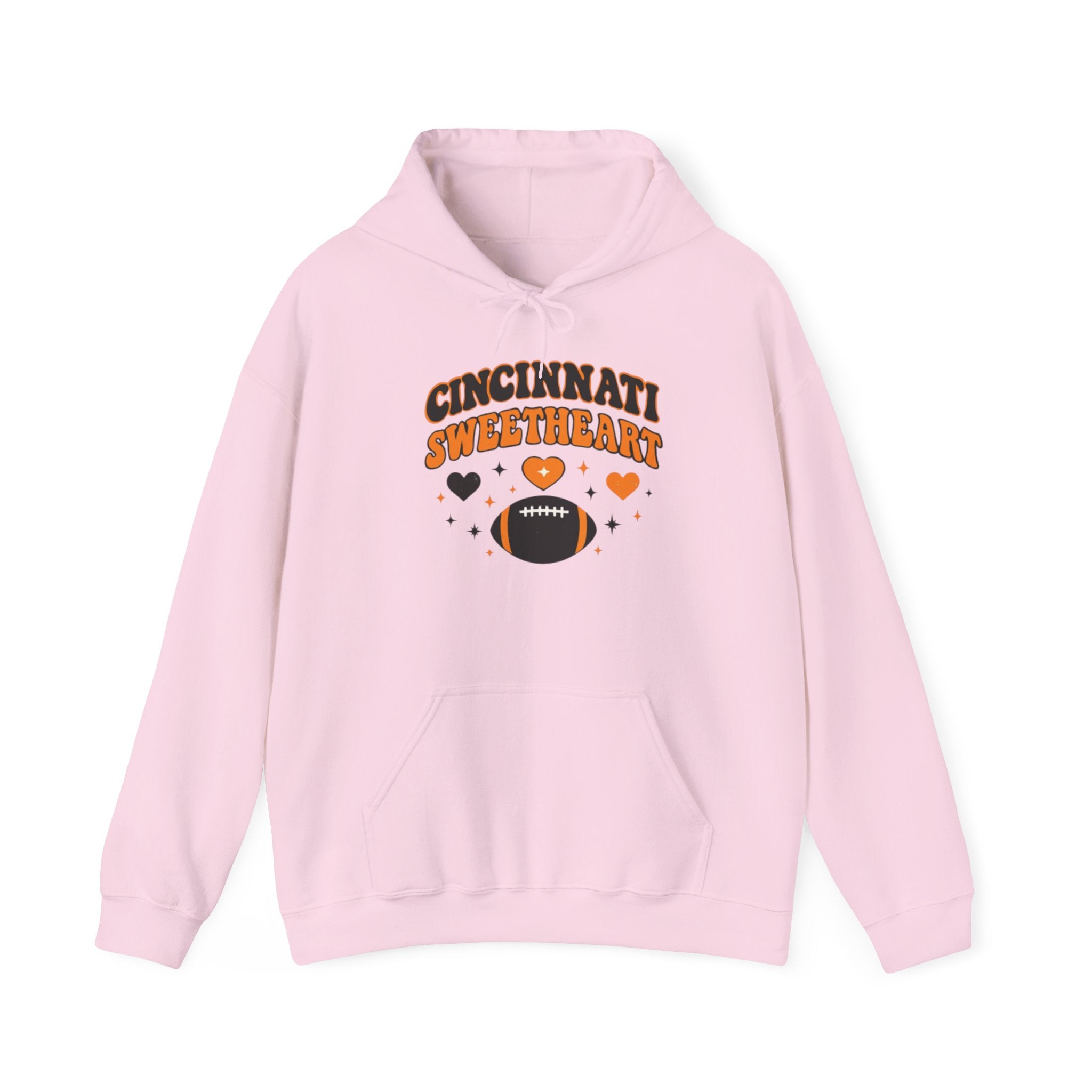 Cincinnati Sweetheart Football Graphic Hooded Sweatshirt