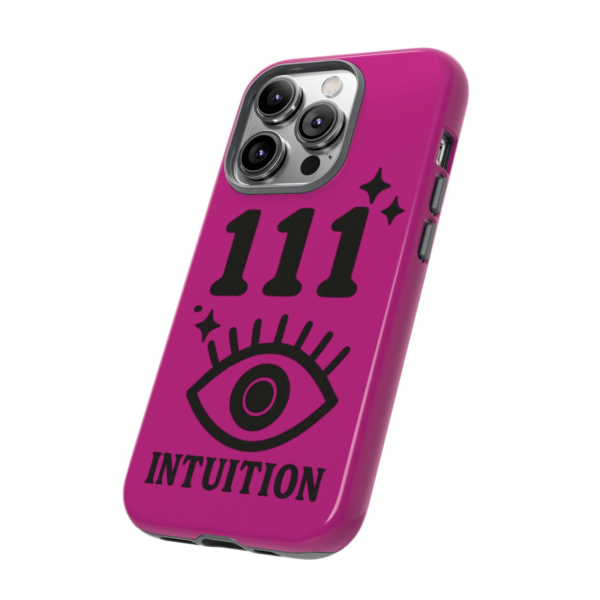 Black & Pink 111 Intuition Phone Case