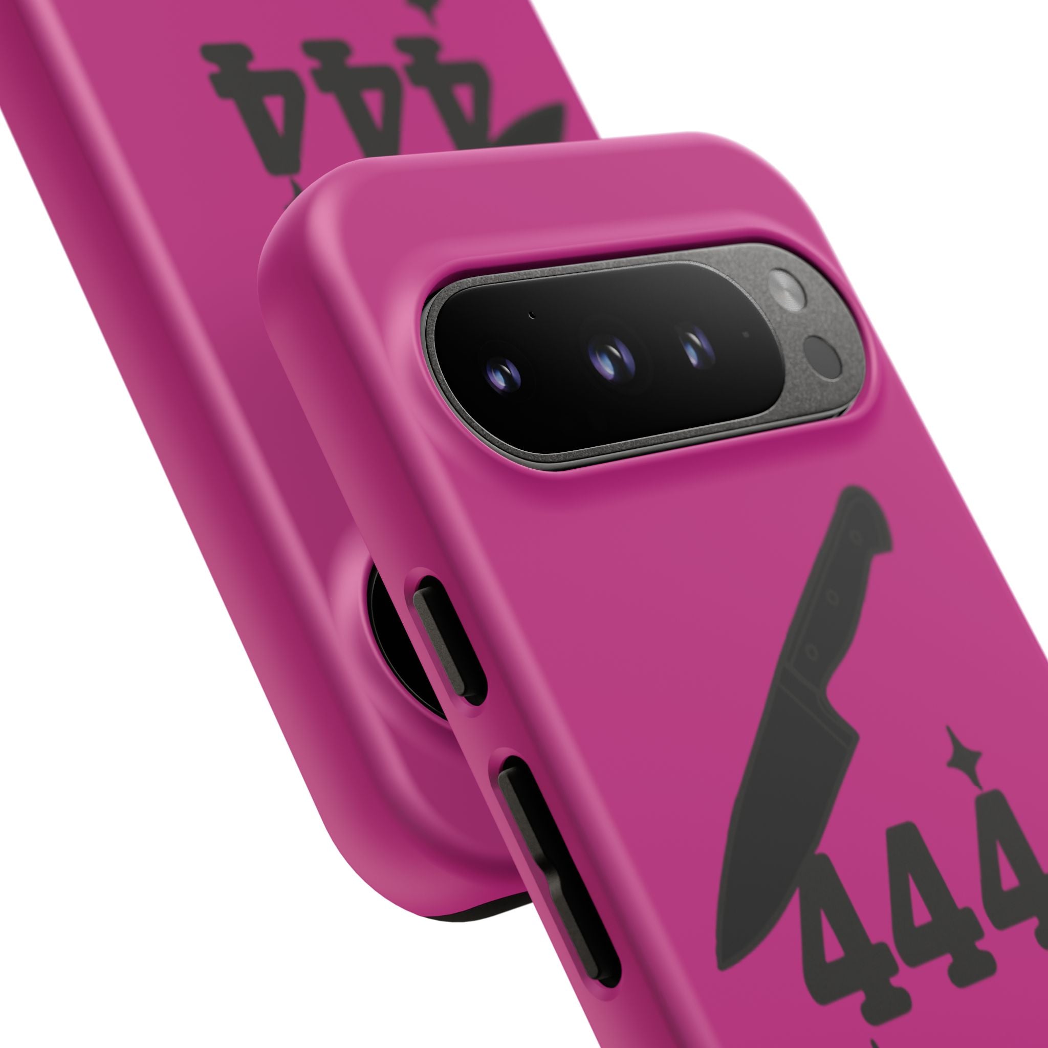 Black & Pink 444 Protection Phone Case