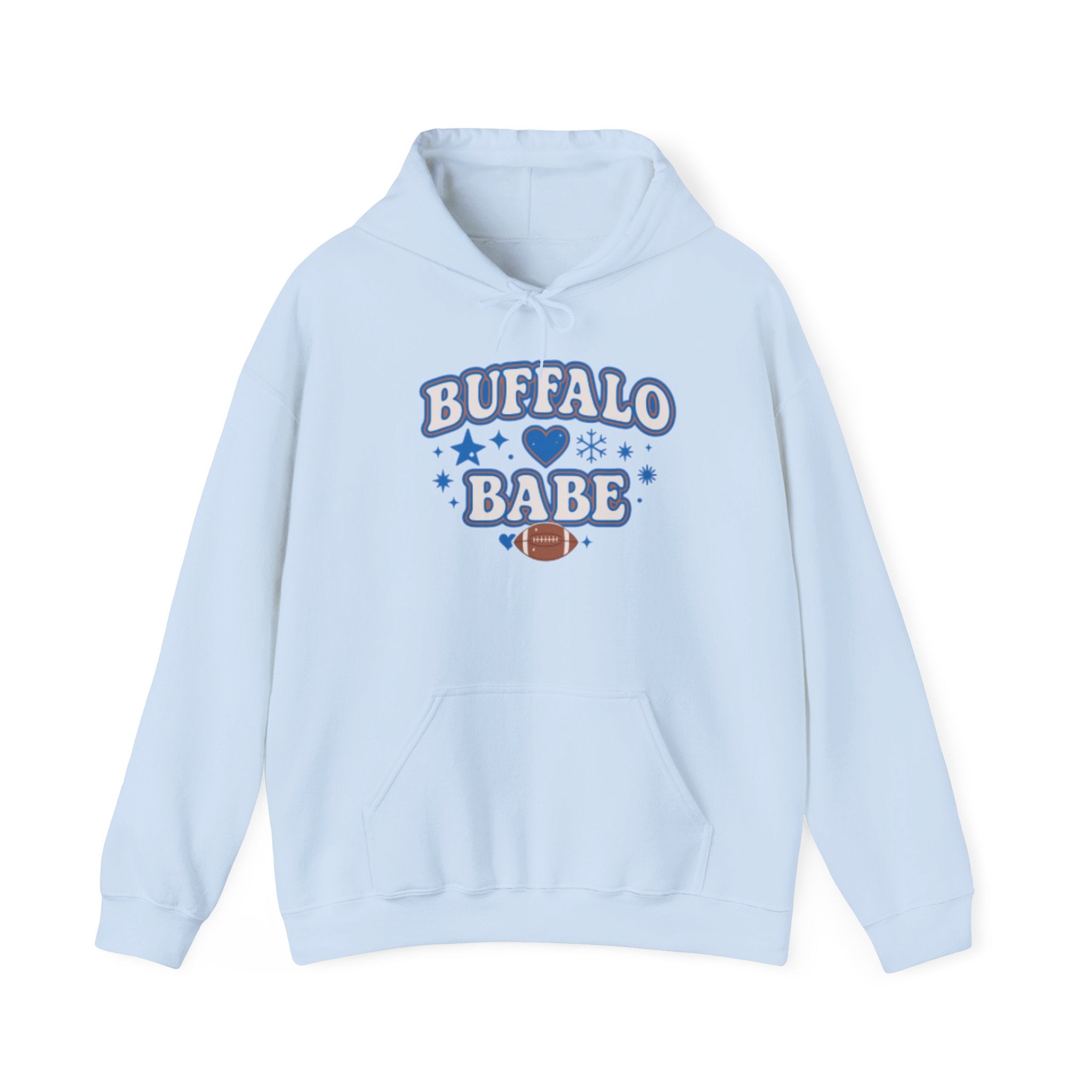 Buffalo Babe Hoodie — Cute Football Fan Pullover
