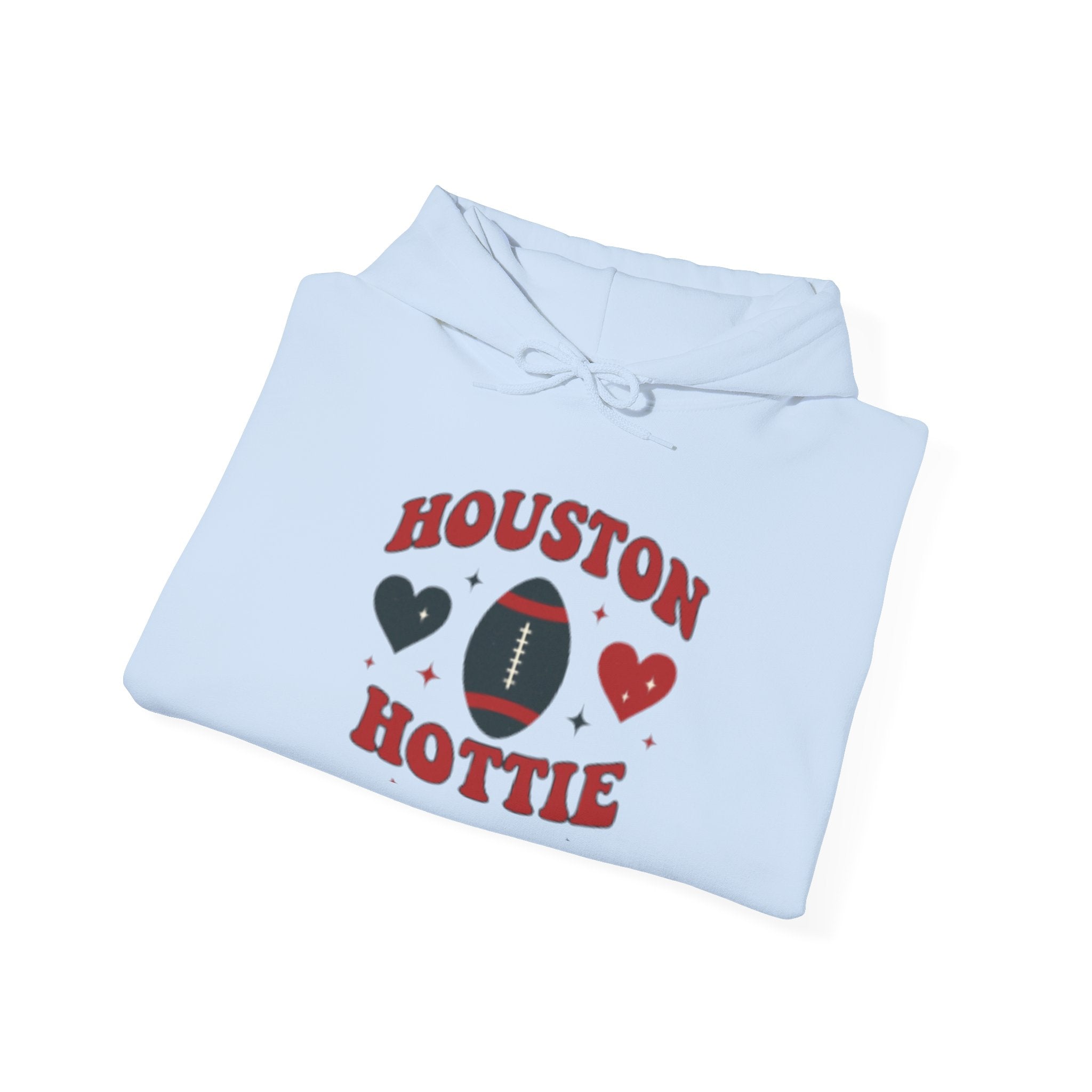 Hoodie — "Houston Hottie" Football Graphic Pullover