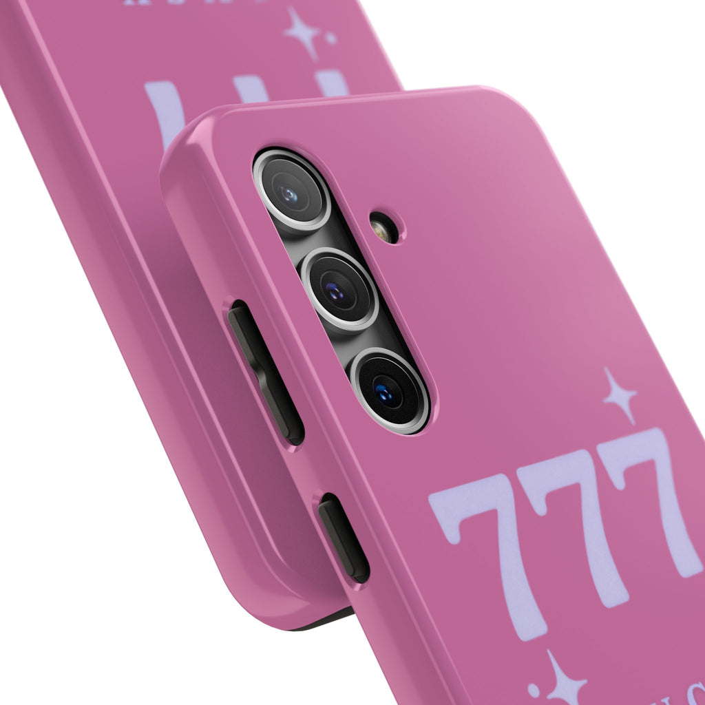 Pink & Purple 777 Luck Phone Case