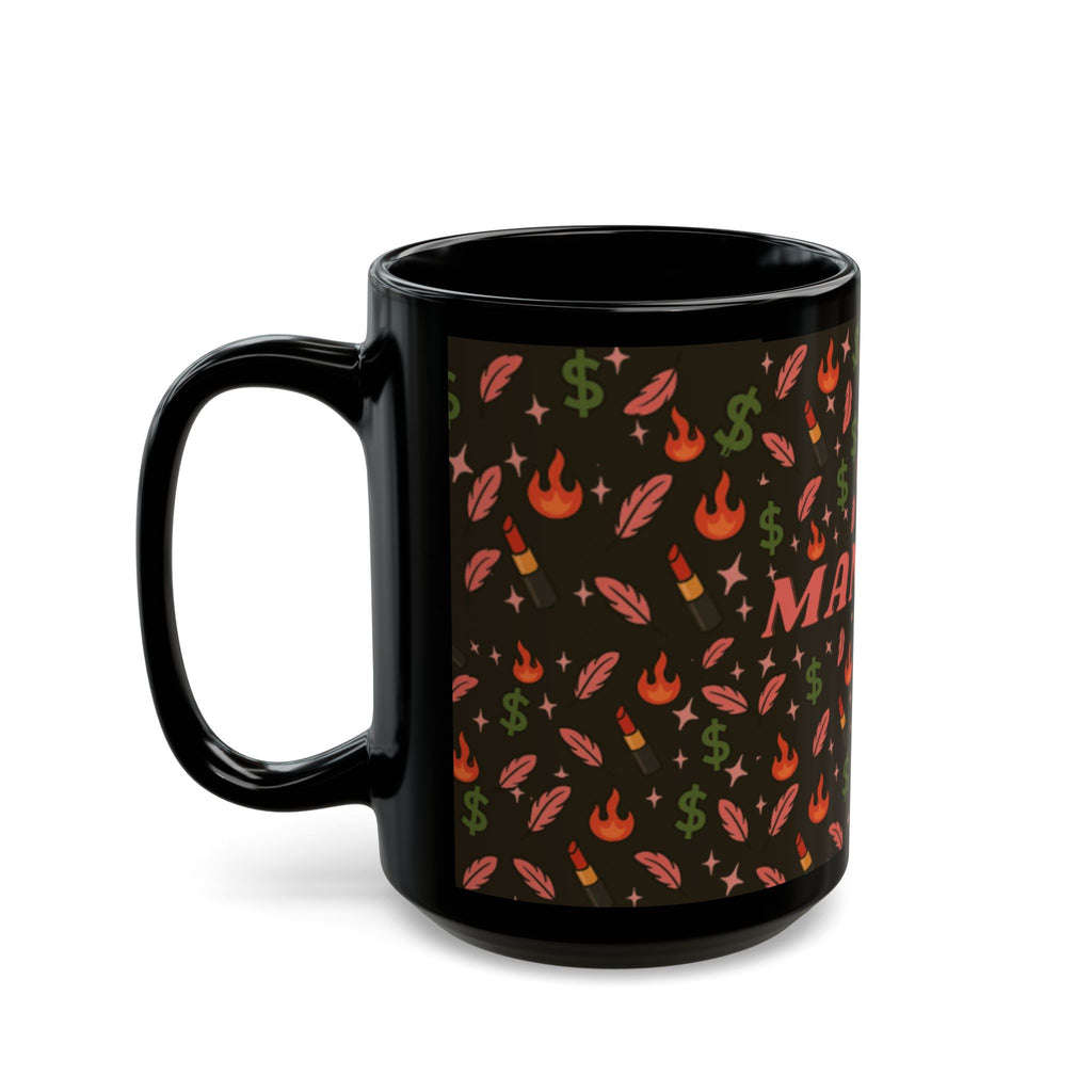 Maneater Black Coffee Mug — 11oz & 15oz
