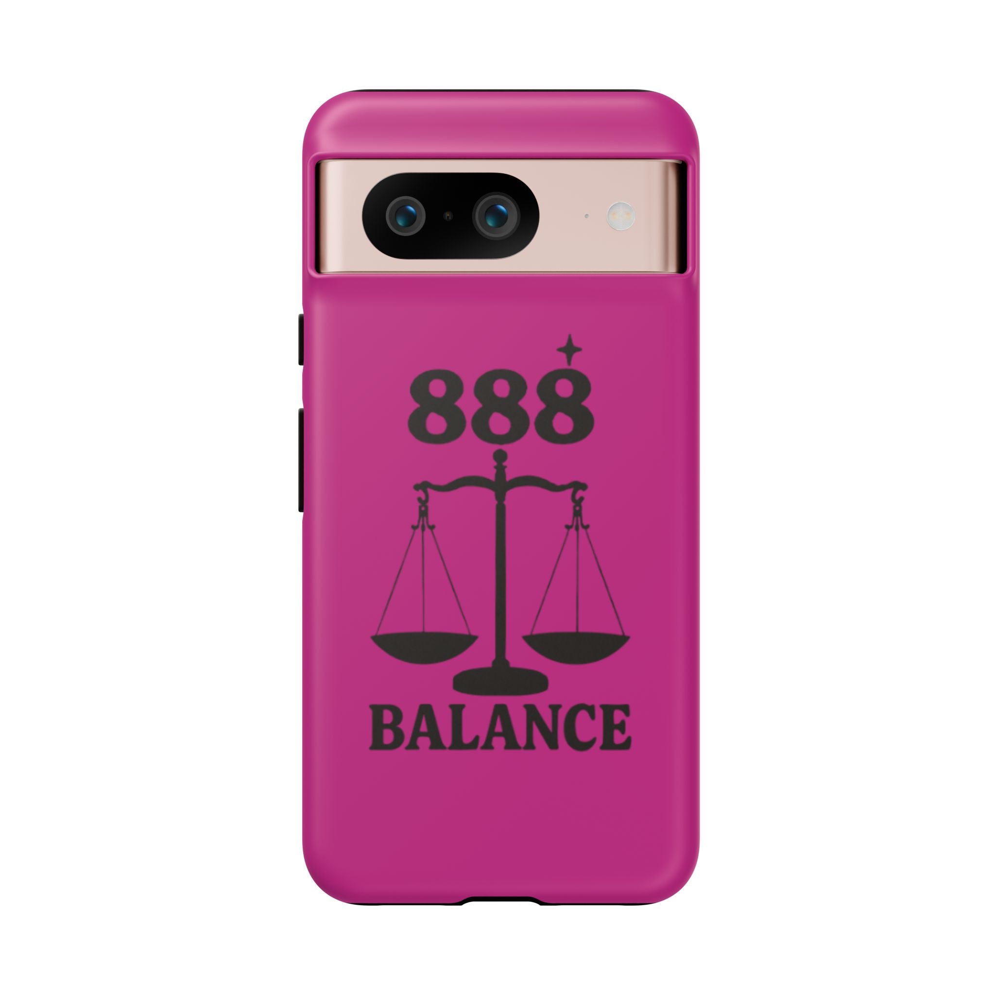 Black & Pink 888 Balance Phone Case