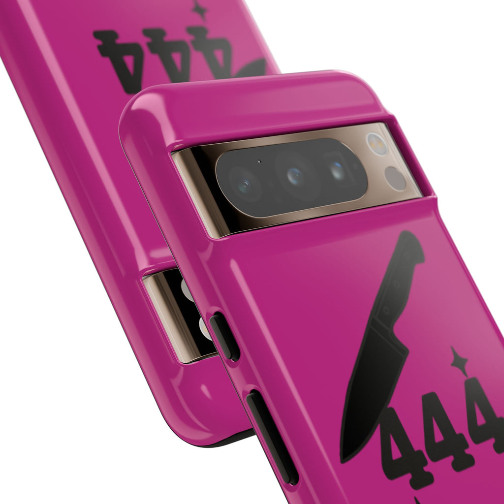 Black & Pink 444 Protection Phone Case