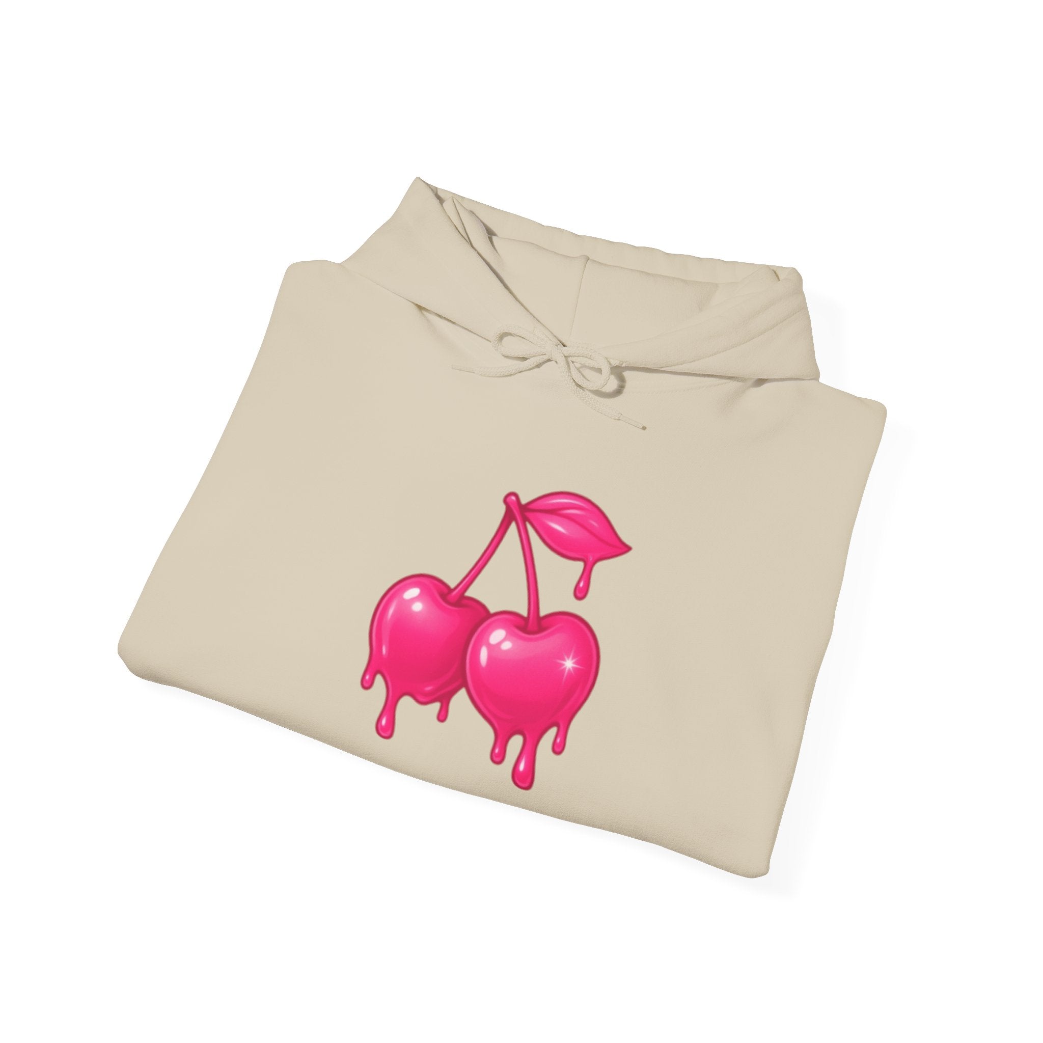 Dripping Pink Cherries Hoodie