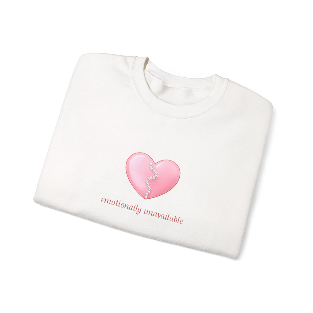 “Emotionally Unavailable” Crewneck