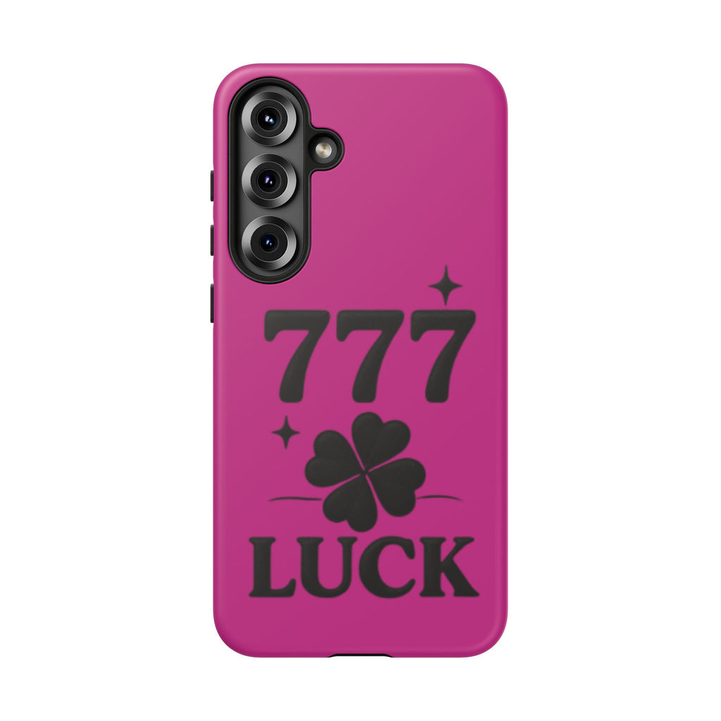 Black & Pink 777 Luck Phone Case
