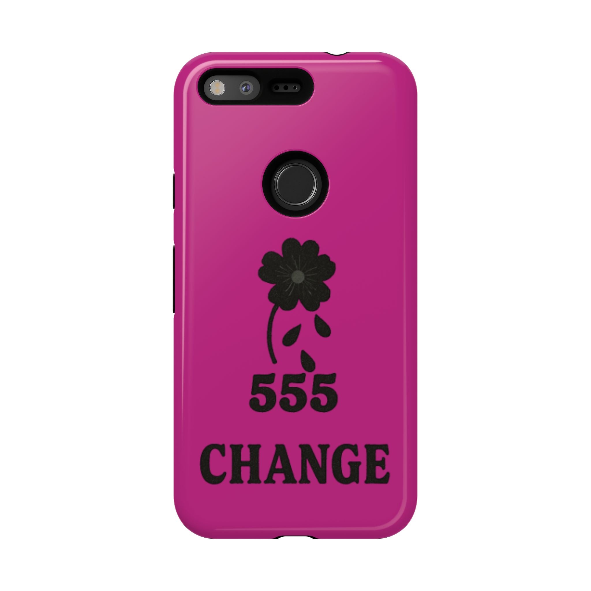 Black & Pink 555 Change Phone Case