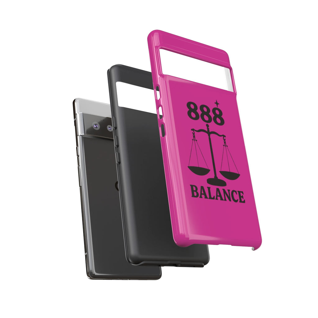 Black & Pink 888 Balance Phone Case