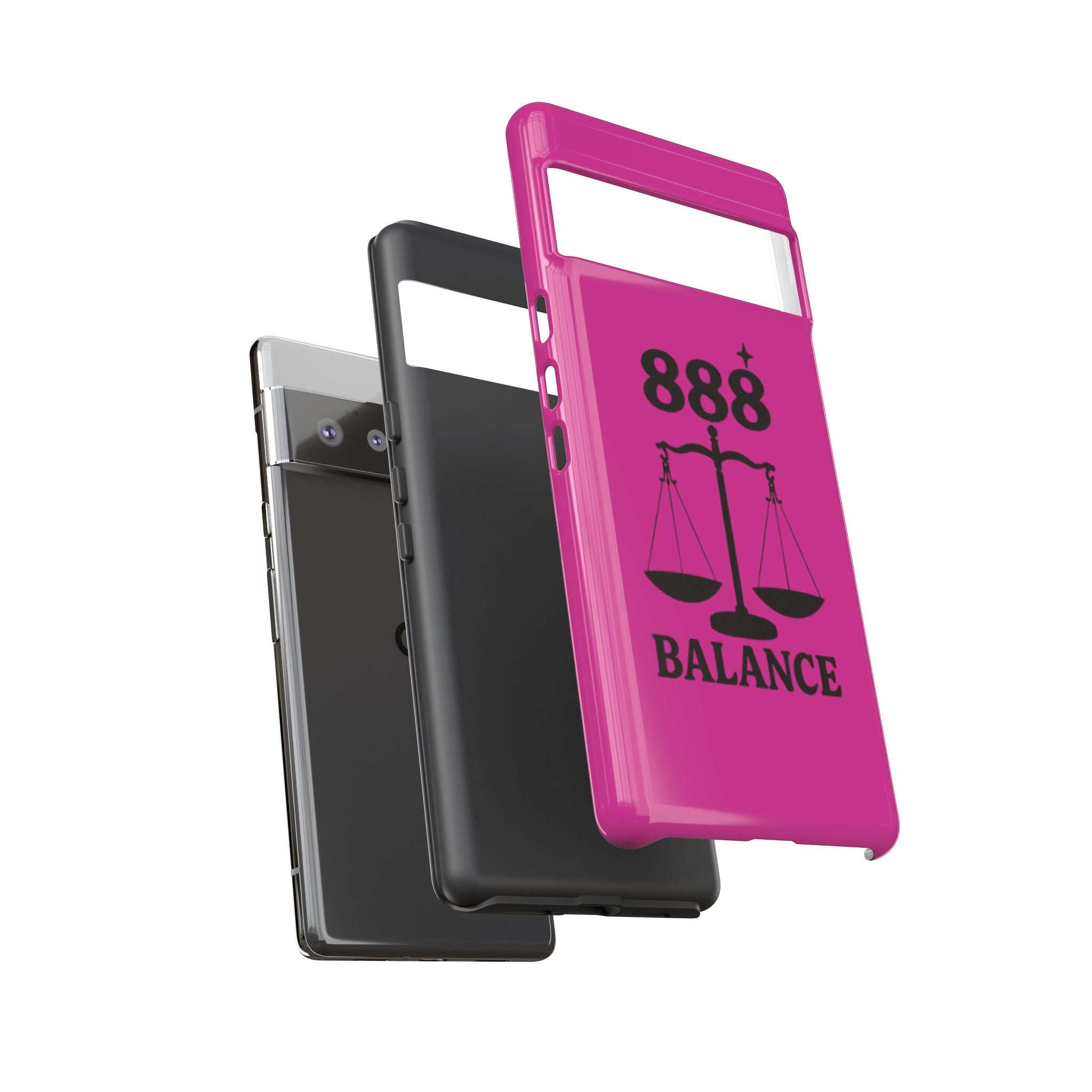 Black & Pink 888 Balance Phone Case