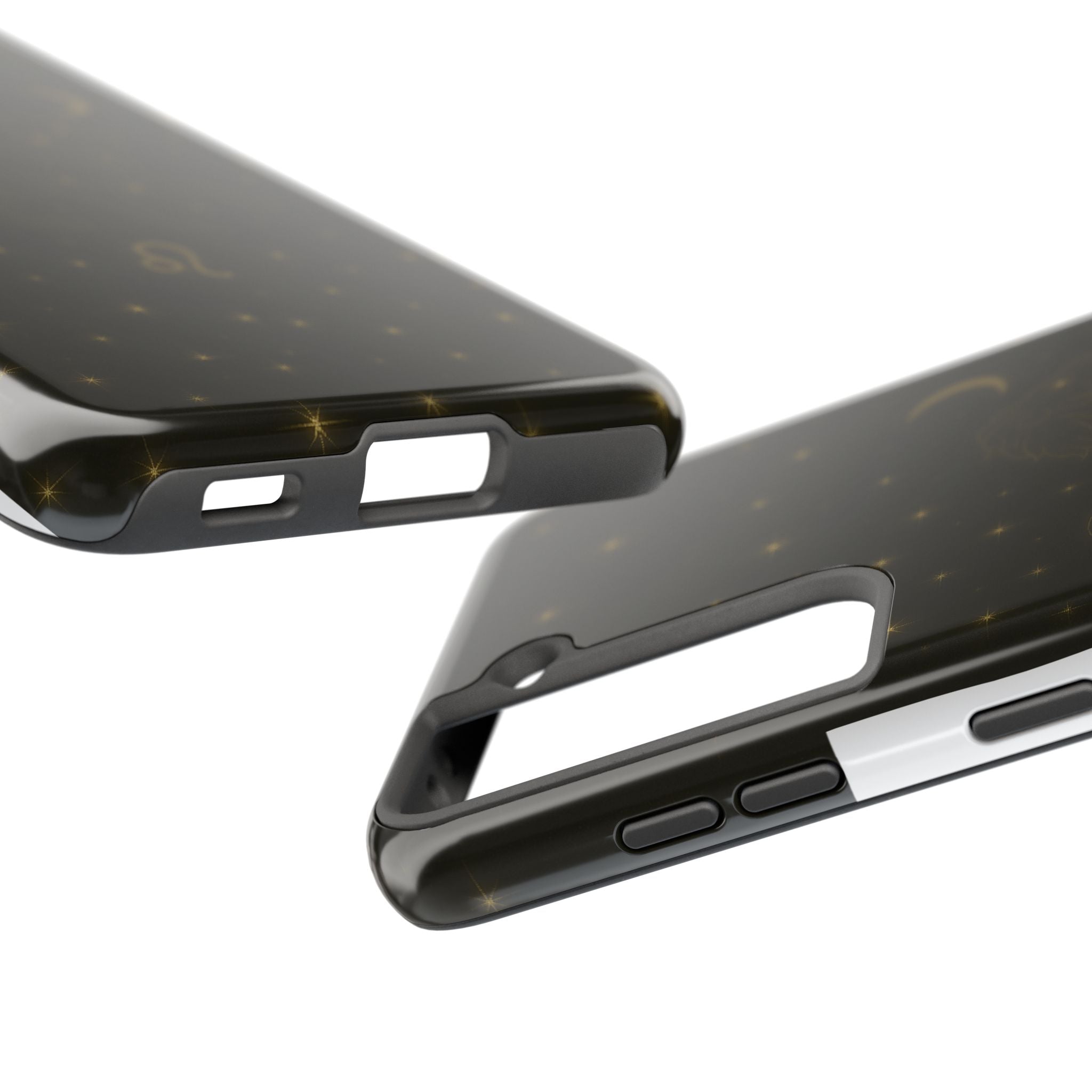 Leo Constellation Tough Phone Case — Zodiac Lion Design with Moon & Stars