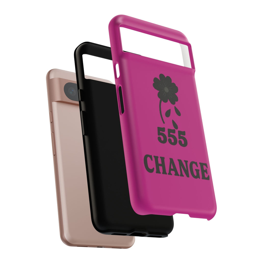 Black & Pink 555 Change Phone Case