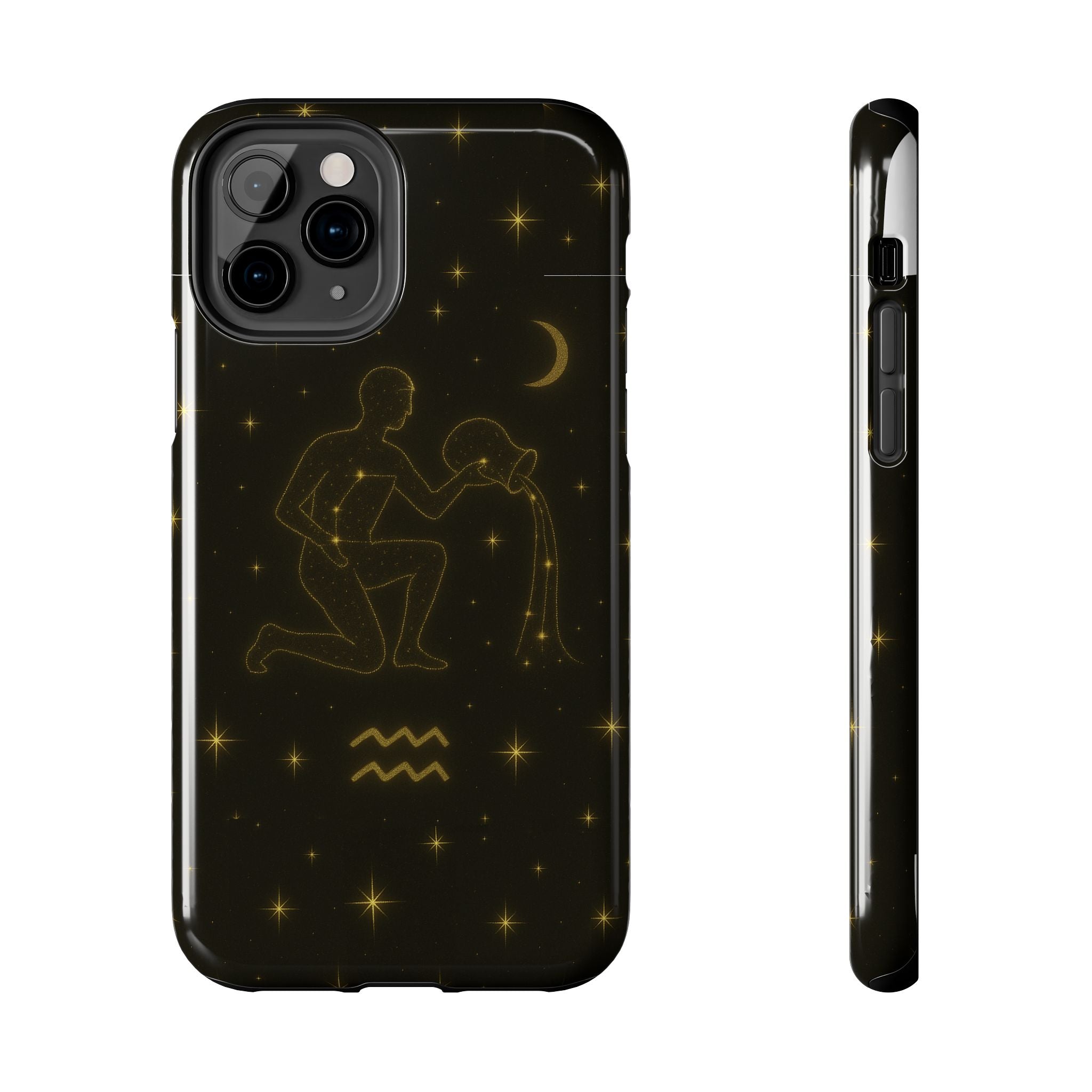 Aquarius Constellation Tough Phone Case — Zodiac Water-Bearer Astrology Design