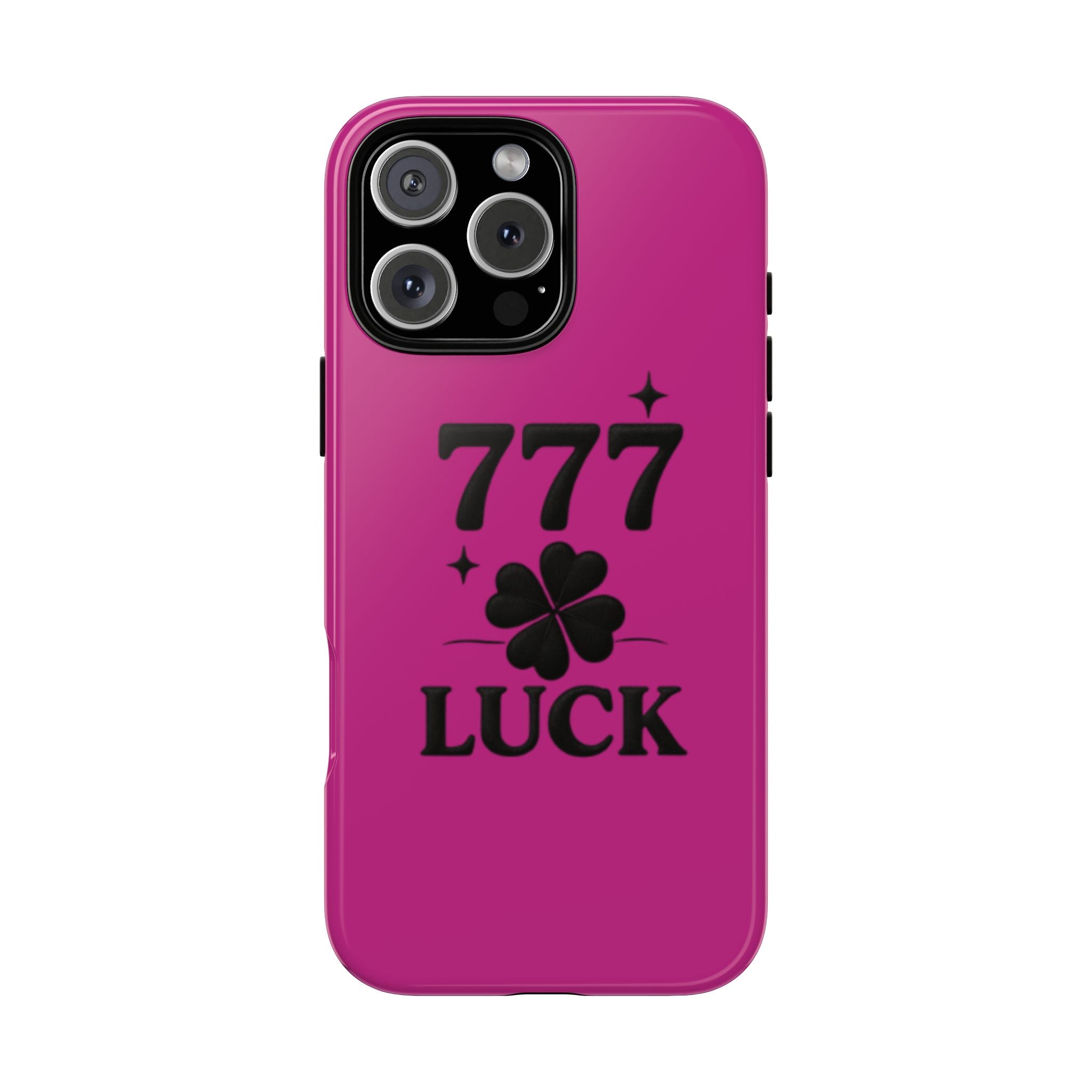 Black & Pink 777 Luck Phone Case