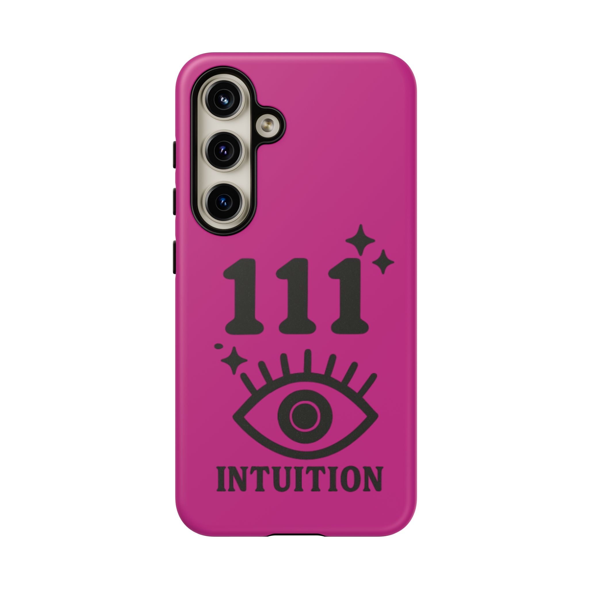 Black & Pink 111 Intuition Phone Case