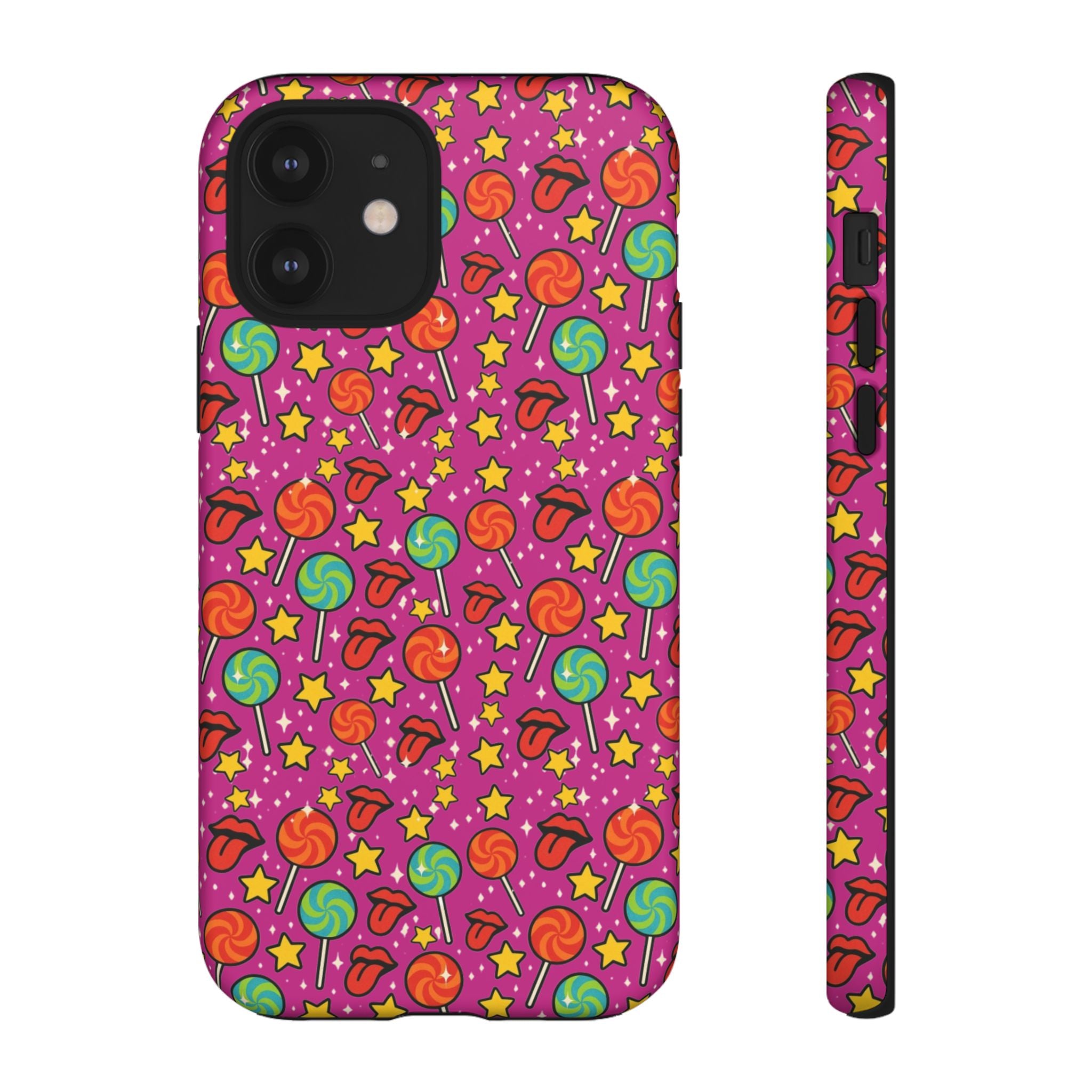 Lollipops & Lips Retro Phone Cases