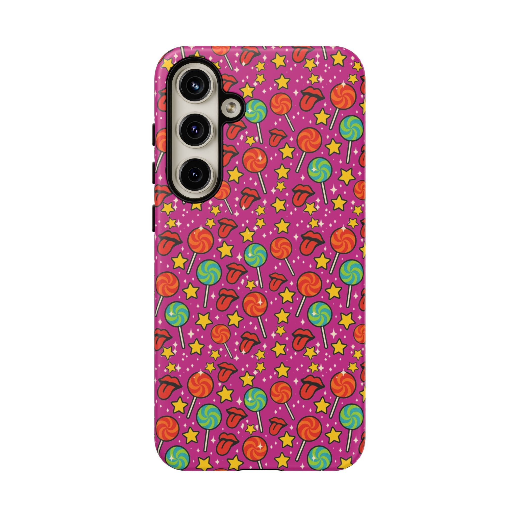 Lollipops & Lips Retro Phone Cases
