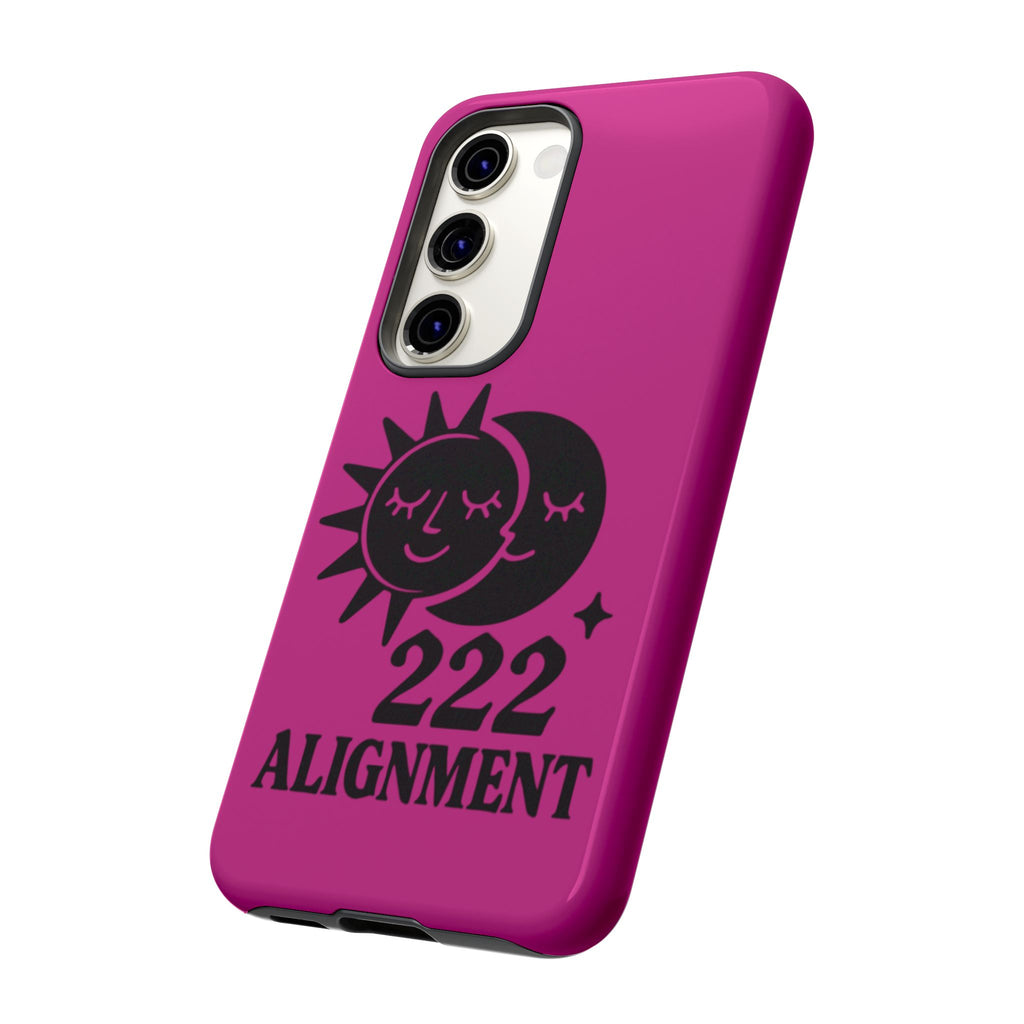 Black & Pink 222 Alignment Phone Case